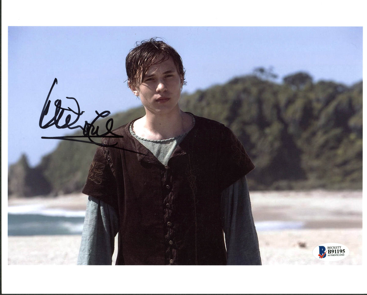William Moseley The Chronicles of Narnia Authentic Signed 8X10 Photo BAS #B91195