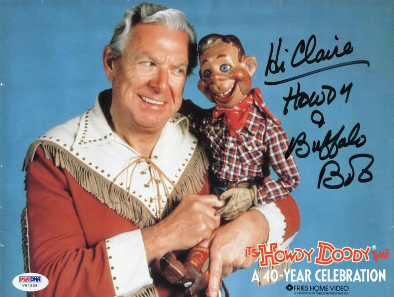 Buffalo Bob Smith Howdy Doody Authentic Signed 8.5X11 Photo PSA/DNA #V67336