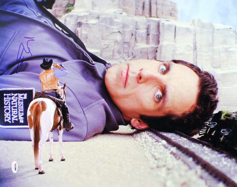 Ben Stiller A Night At The Museum Signed Authentic 16X20 Photo PSA/DNA #U70568