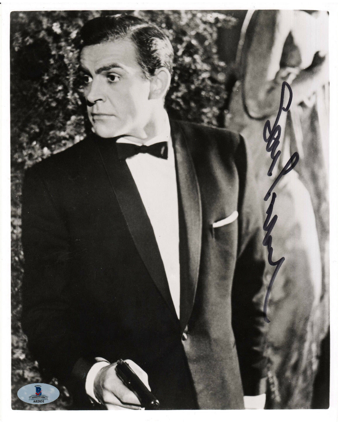 Sean Connery James Bond 007 Authentic Signed 8x10 Photo Autographed BAS #A02031