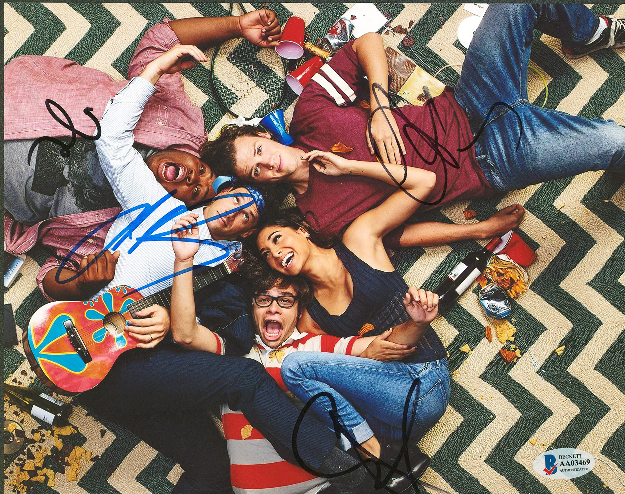 Cooper Barrett's Guide To Surviving Life (4) Signed 8x10 Photo BAS #AA03469