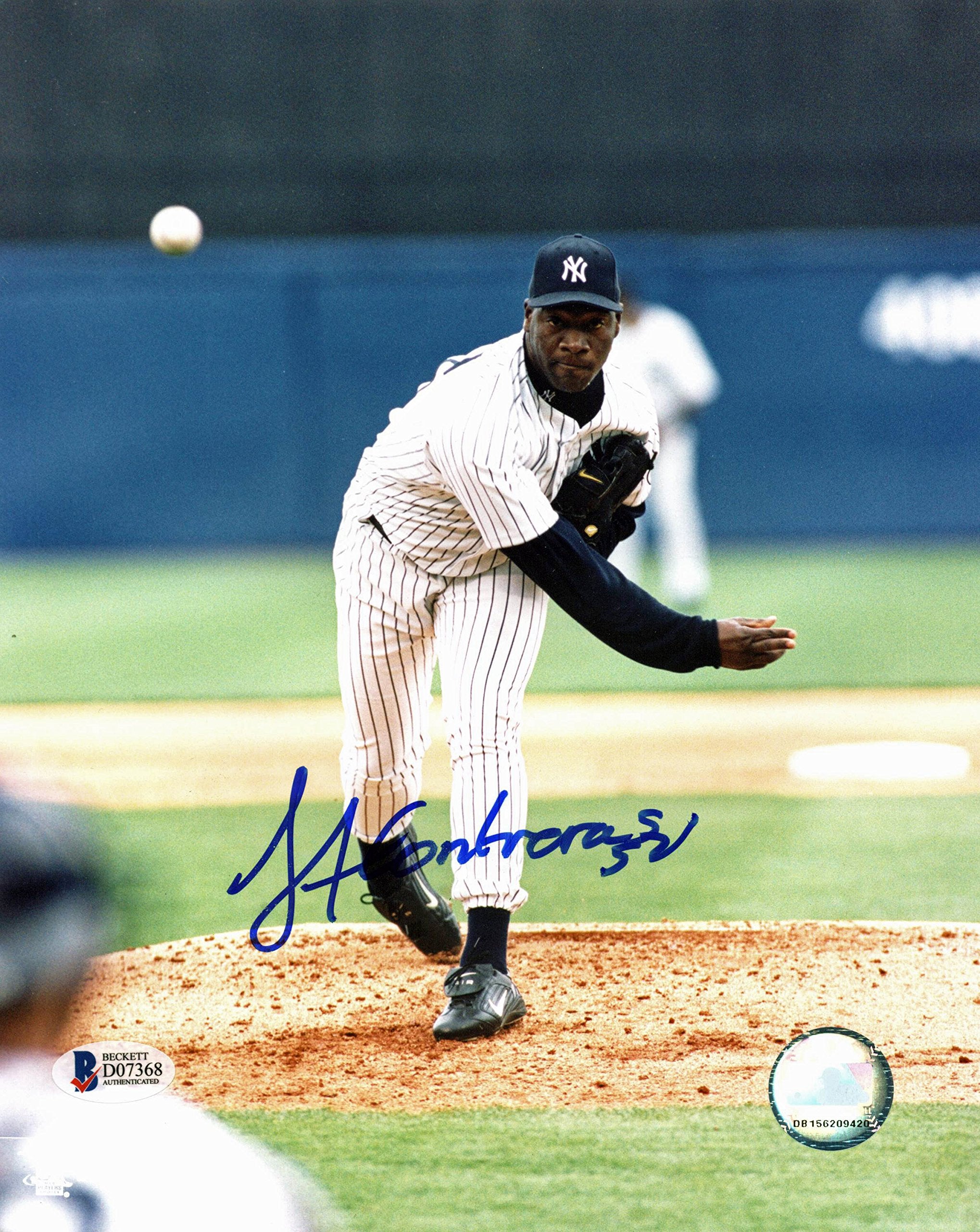 Yankees Jose Contreras Authentic Signed 8x10 Photo Autographed BAS #D07368