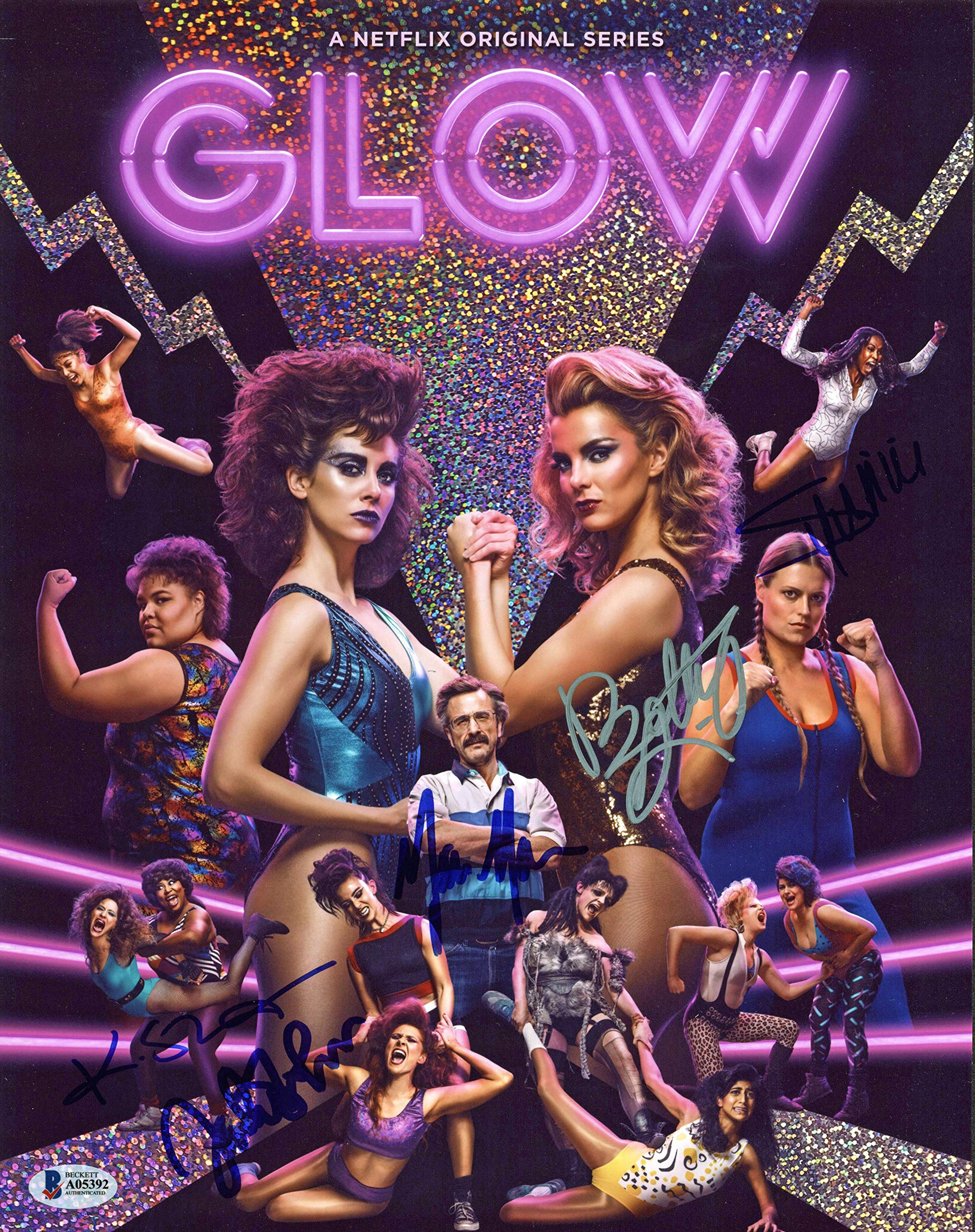 Glow (5) Maron, Stevens, Gilpin, Noel & Tohn Signed 11x14 Photo BAS #A05392