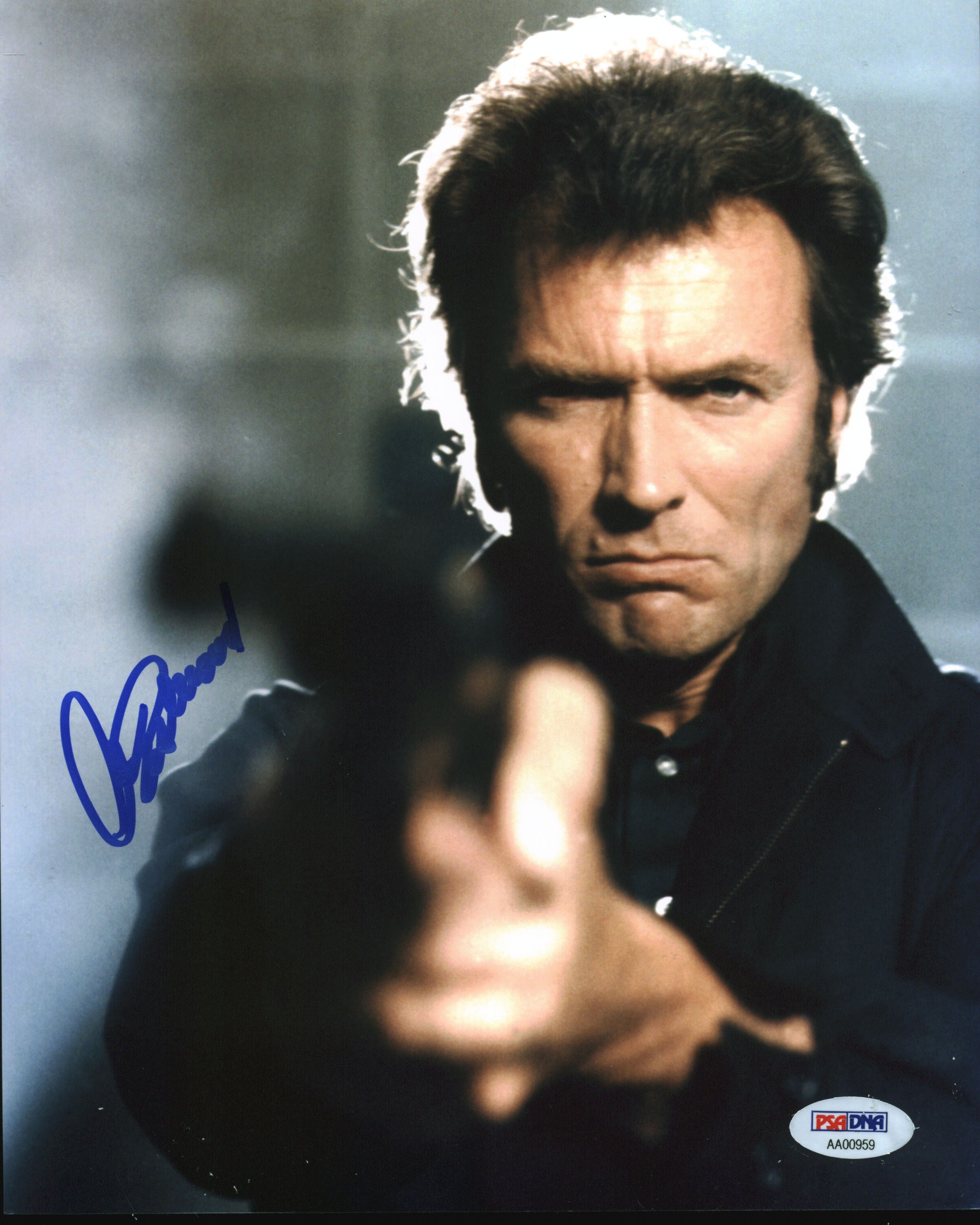 Clint Eastwood Dirty Harry Authentic Signed 8x10 Photo PSA/DNA #AA00959