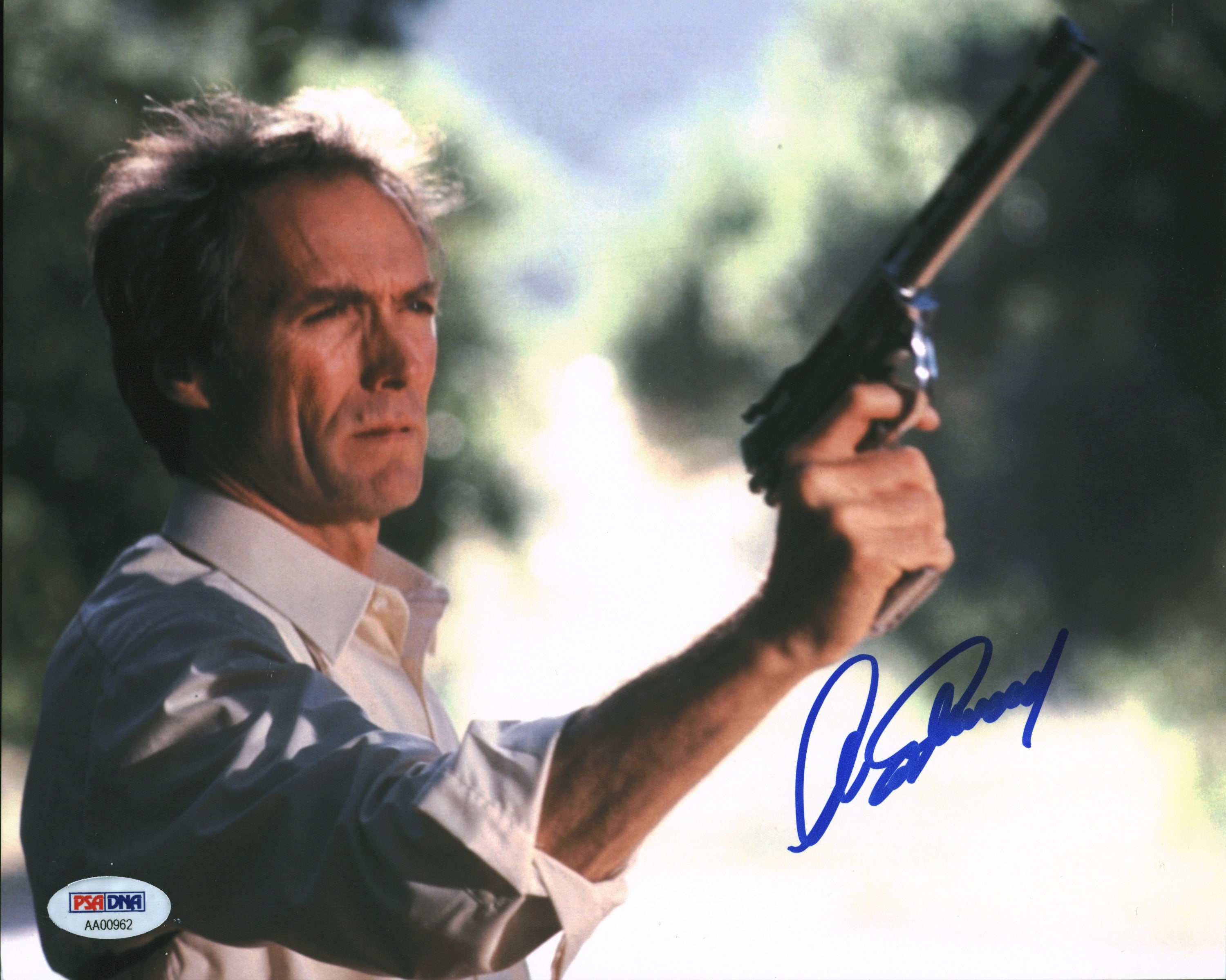 Clint Eastwood Dirty Harry Authentic Signed 8x10 Photo PSA/DNA #AA00962