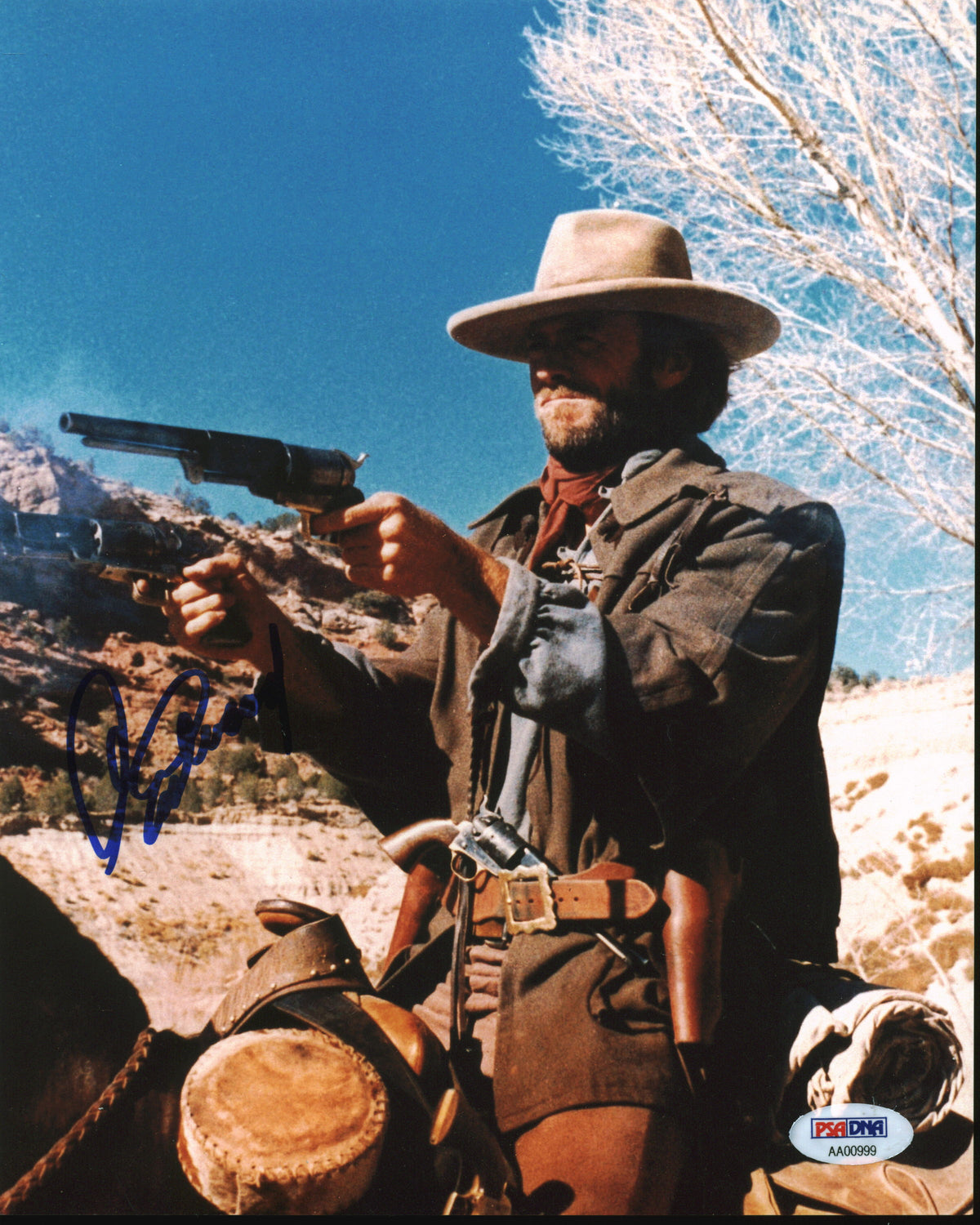 Clint Eastwood The Outlaw Josey Wales Signed 8x10 Photo PSA/DNA #AA00999