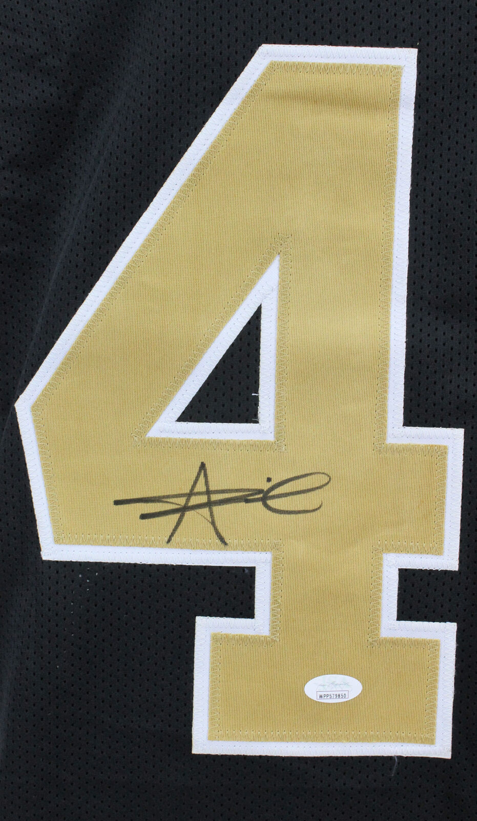 Alvin Kamara Authentic Signed Black Framed Pro Style Jersey BAS Witnessed