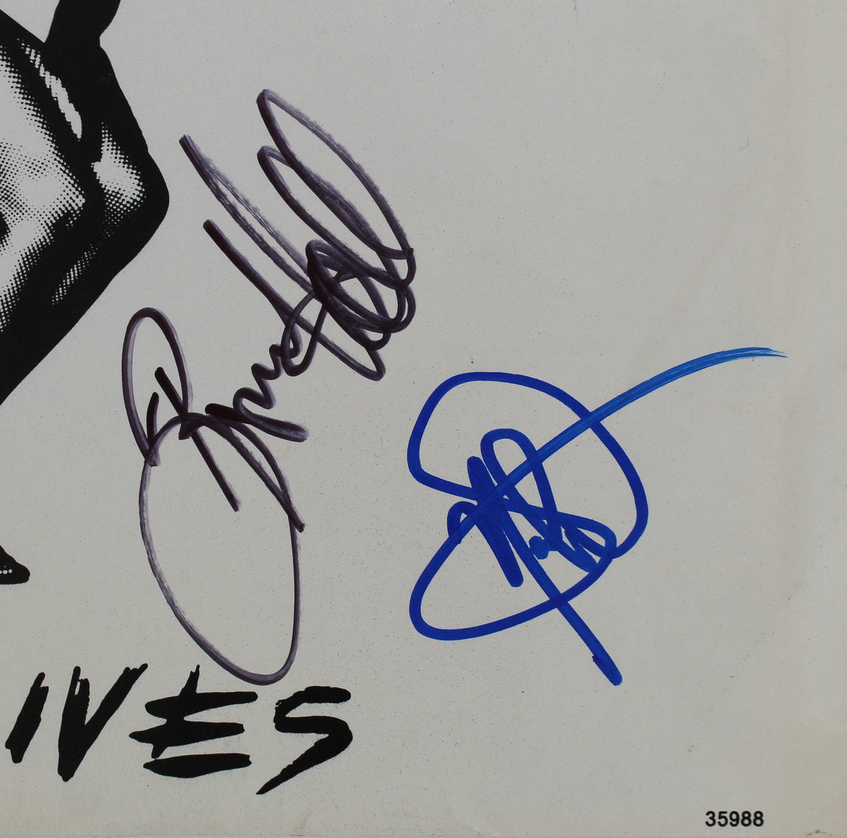 REO Speedwagon (3) Hall, Cronin & Doughty Signed Album Cover BAS #AB77965