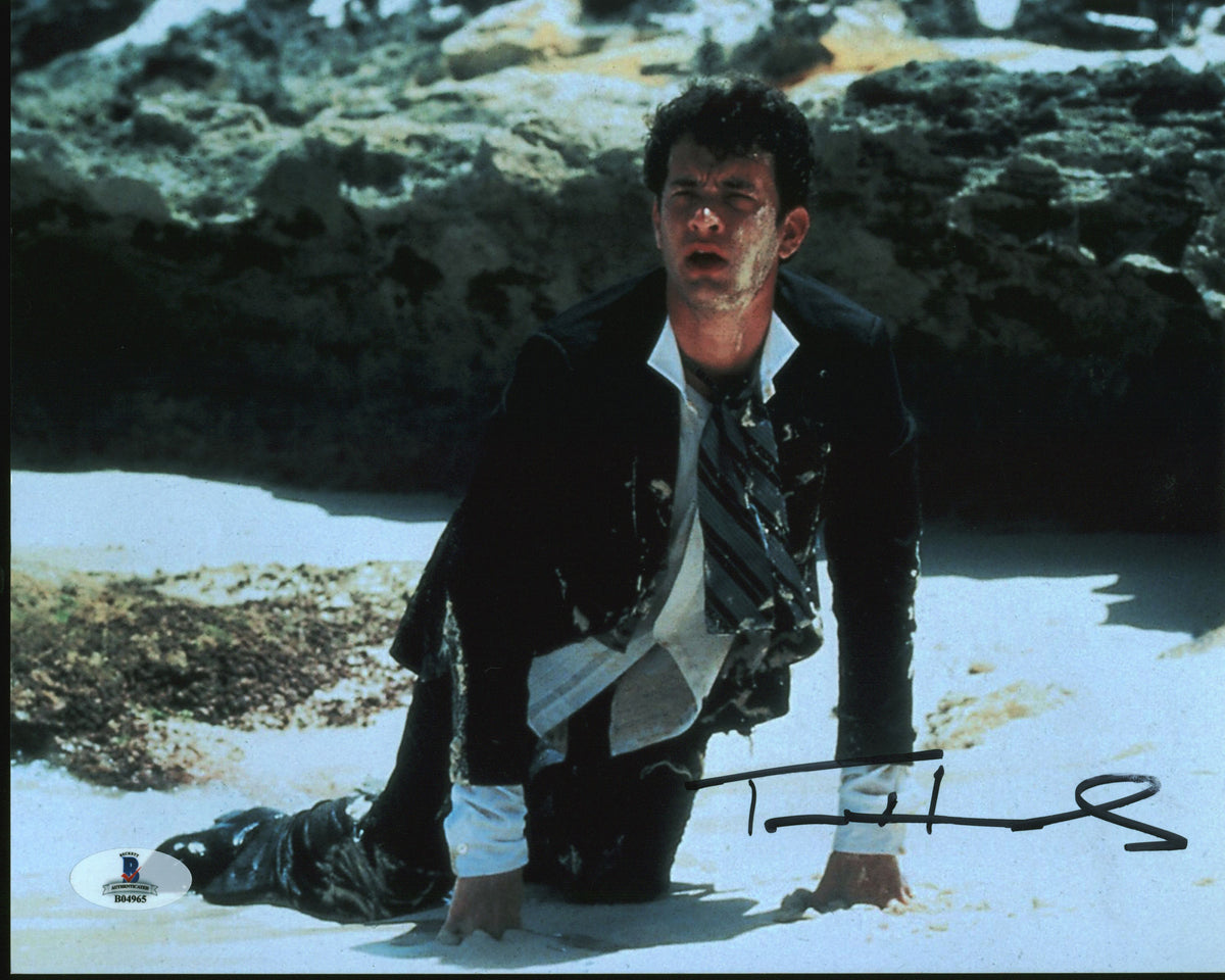 Tom Hanks Splash Authentic Signed 8x10 Photo Autographed BAS #B04965