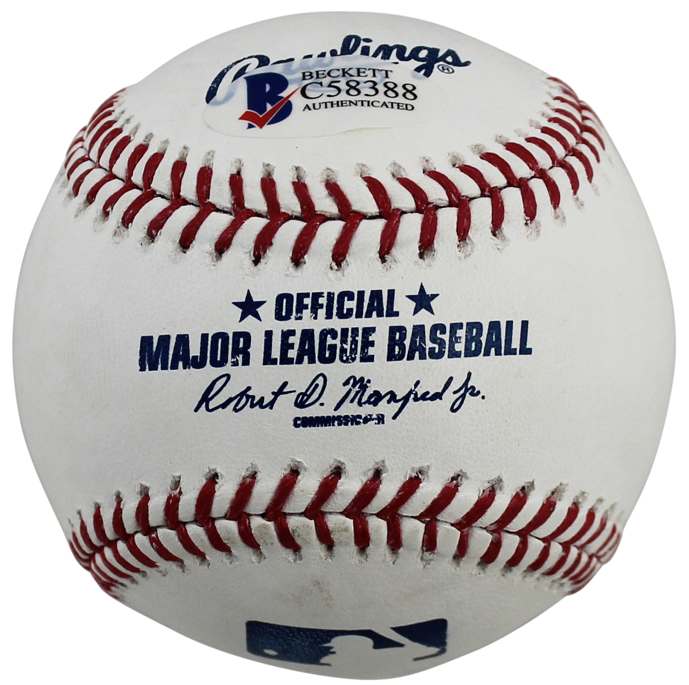 Christian Bale Batman The Dark Knight Authentic Signed Oml Baseball BAS #C58388