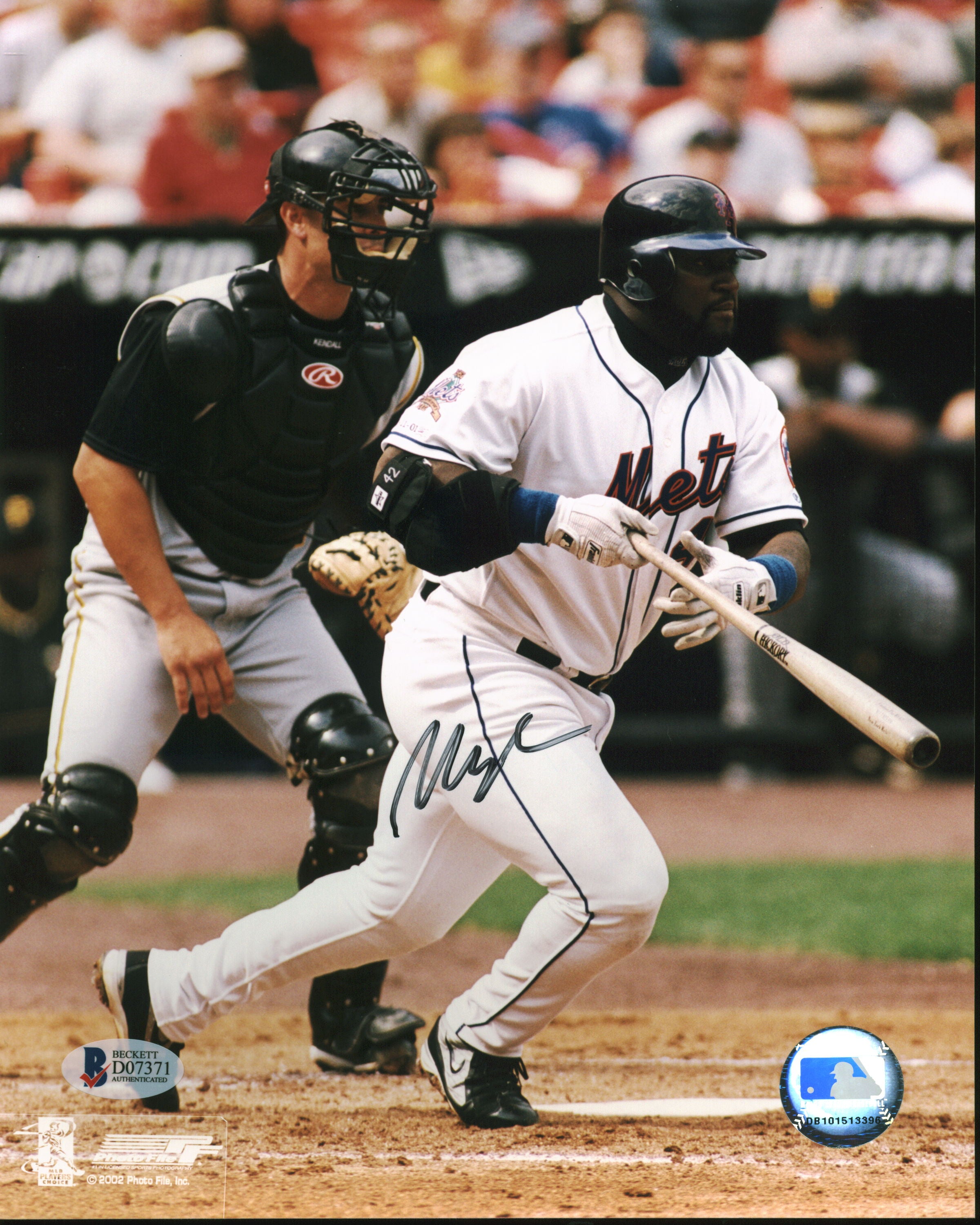 Mets Mo Vaughn Authentic Signed 8x10 Photo Autographed BAS #D07371