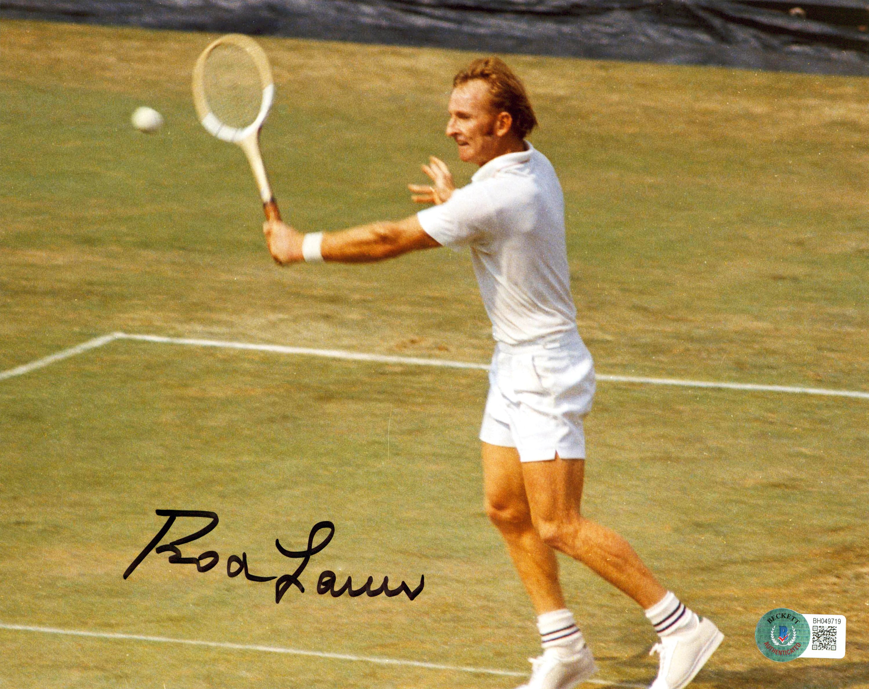 Rod Laver Authentic Signed 8x10 Photo Autographed BAS #BH049719