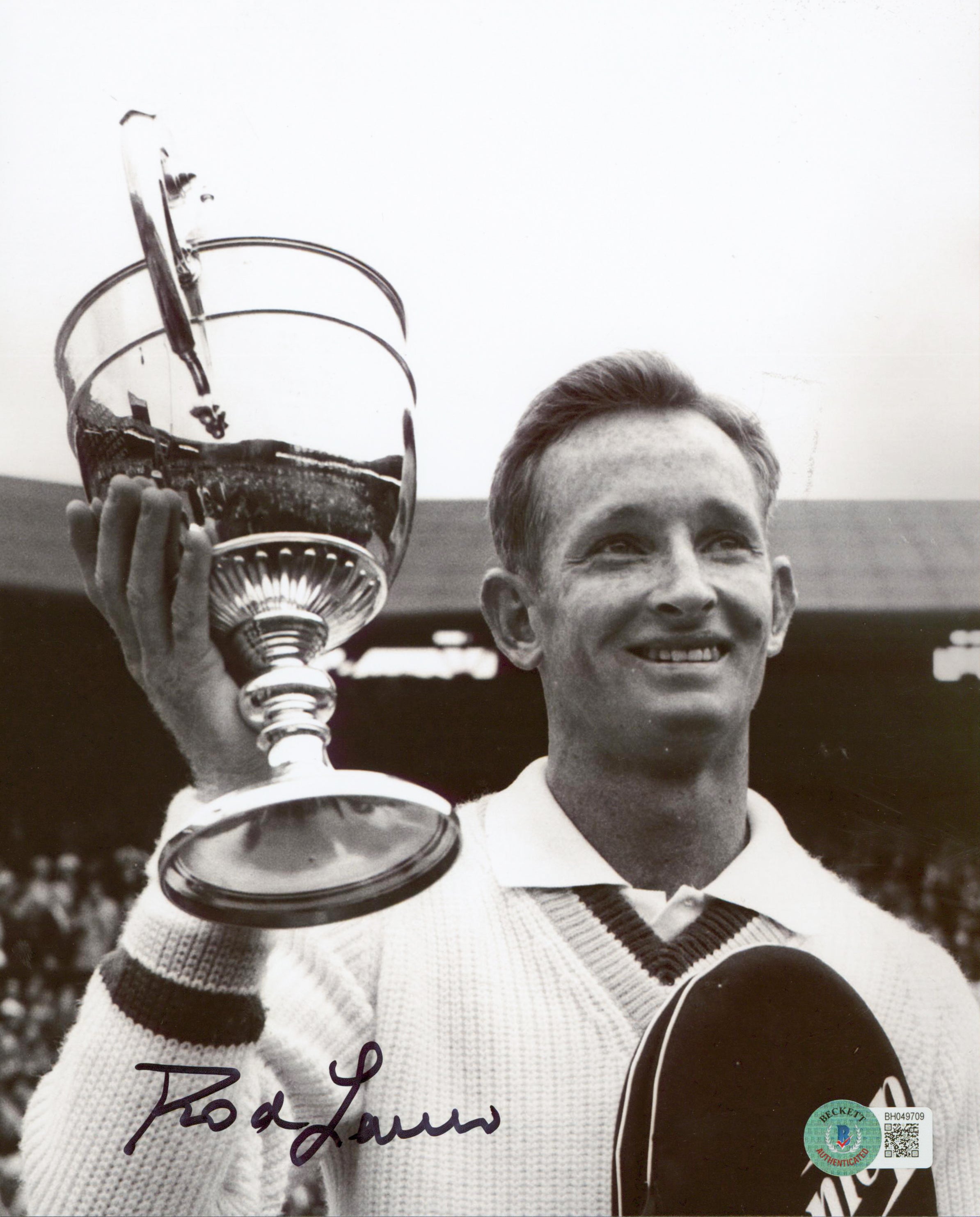 Rod Laver Authentic Signed 8x10 Photo Autographed BAS #BH049709