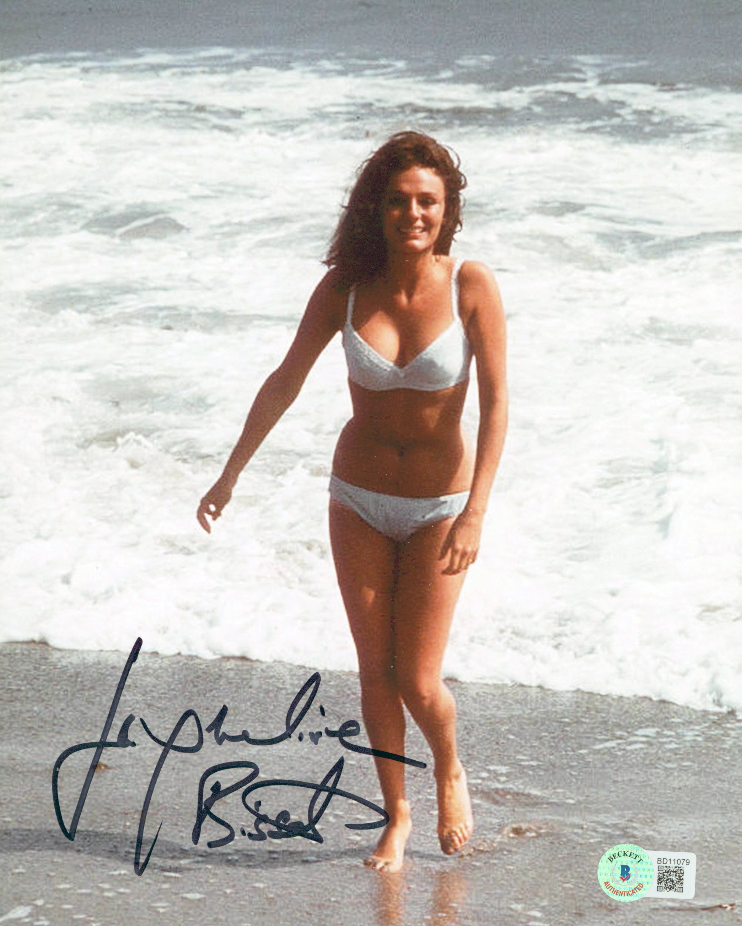 Jacqueline Bisset The Deep Authentic Signed 8x10 Sexy Photo BAS #BD11079
