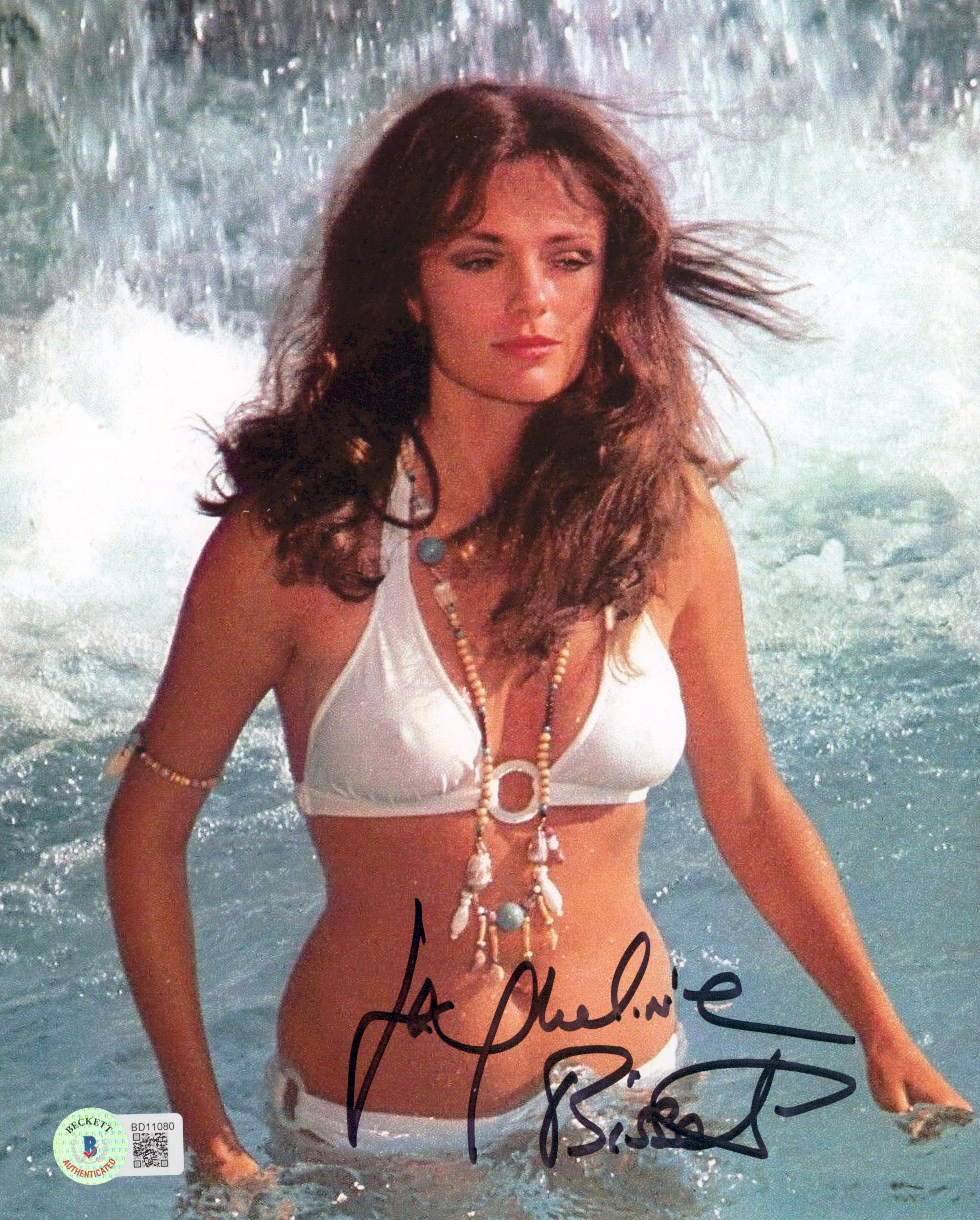 Jacqueline Bisset The Deep Authentic Signed 8x10 Sexy Photo BAS #BD11080
