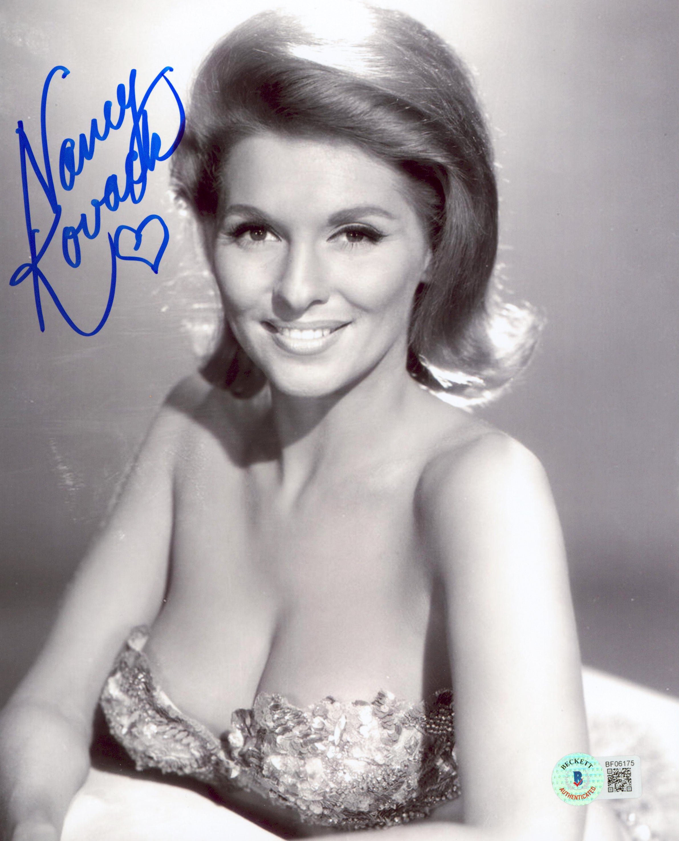 Nancy Kovack Jason and the Argonauts Signed 8x10 Sexy Photo BAS #BF06175
