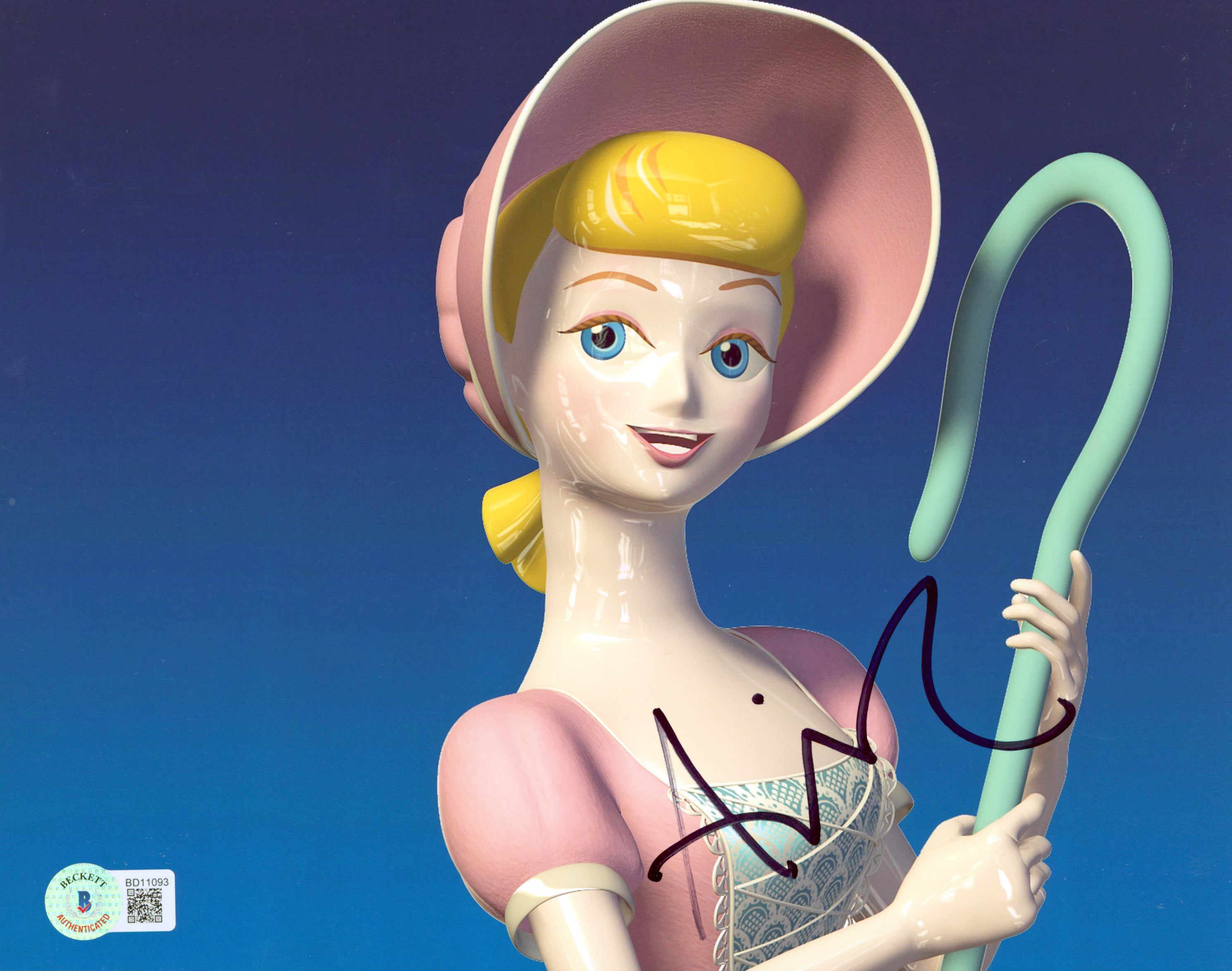 Annie Potts Toy Story 4 Authentic Signed 8x10 Photo Autographed BAS #BD11093