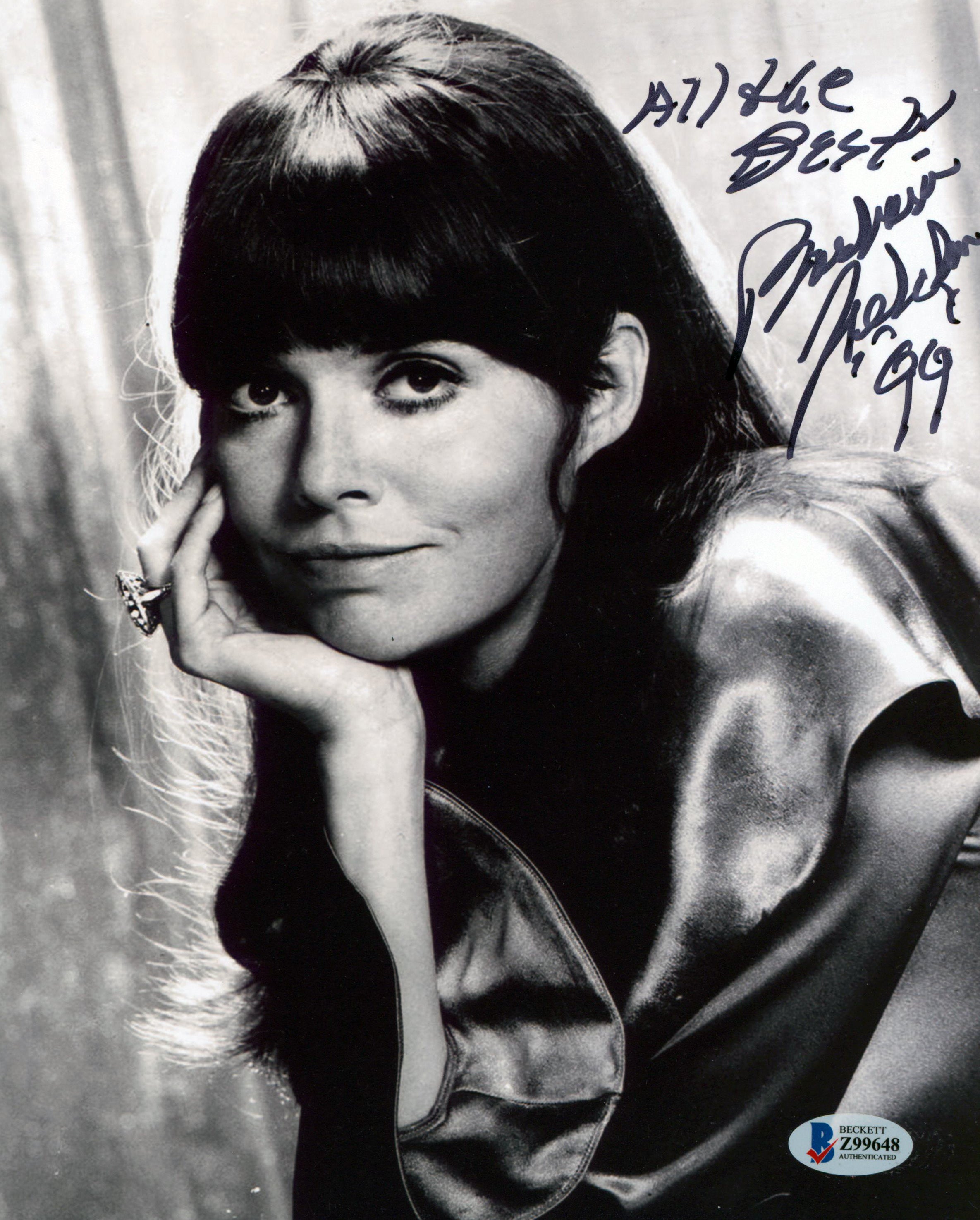 Barbara Feldon Get Smart "All The Best! '99'" Signed 8x10 Photo BAS #Z99648