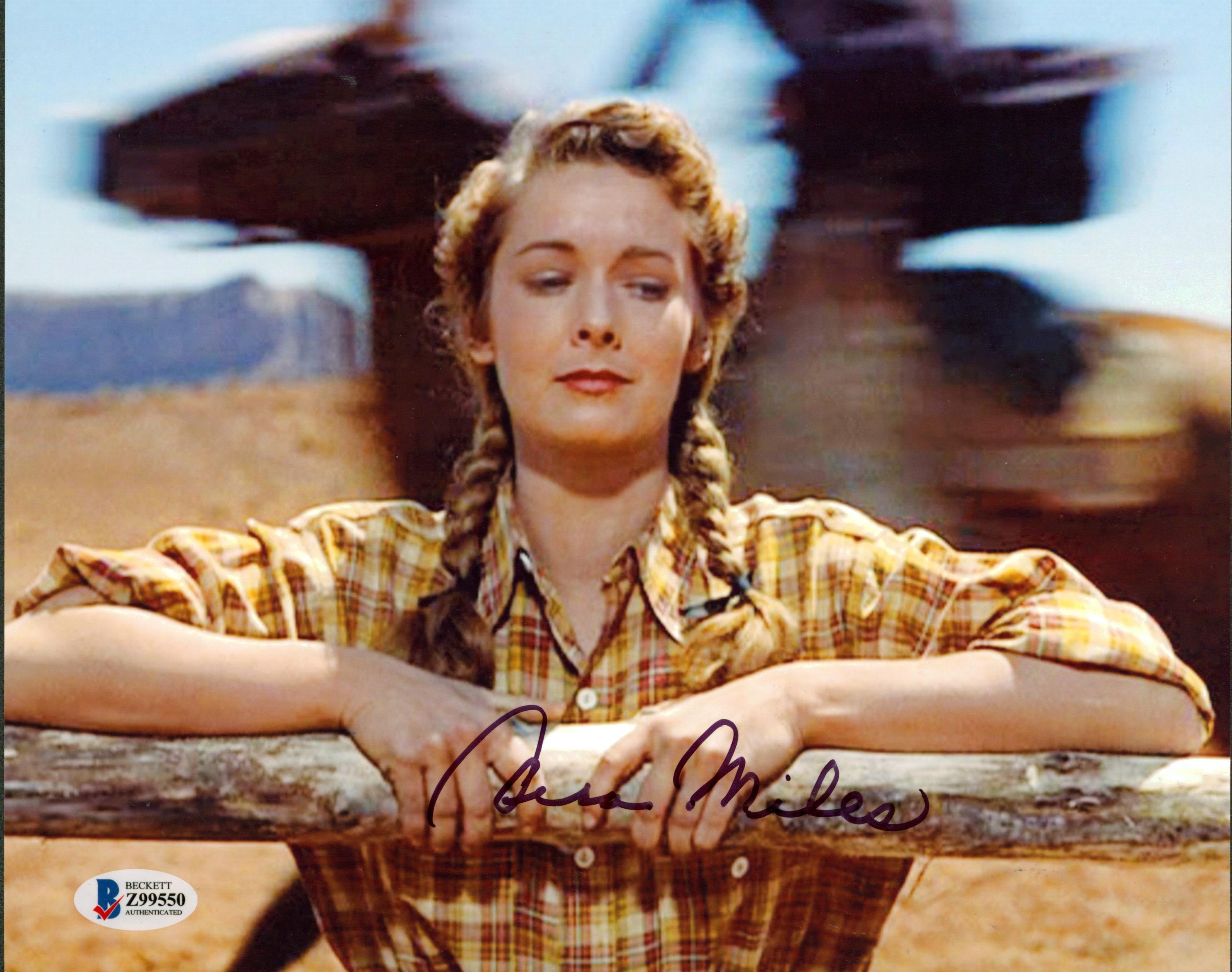 Vera Miles Psycho Authentic Signed 8x10 Photo Autographed BAS #Z99550
