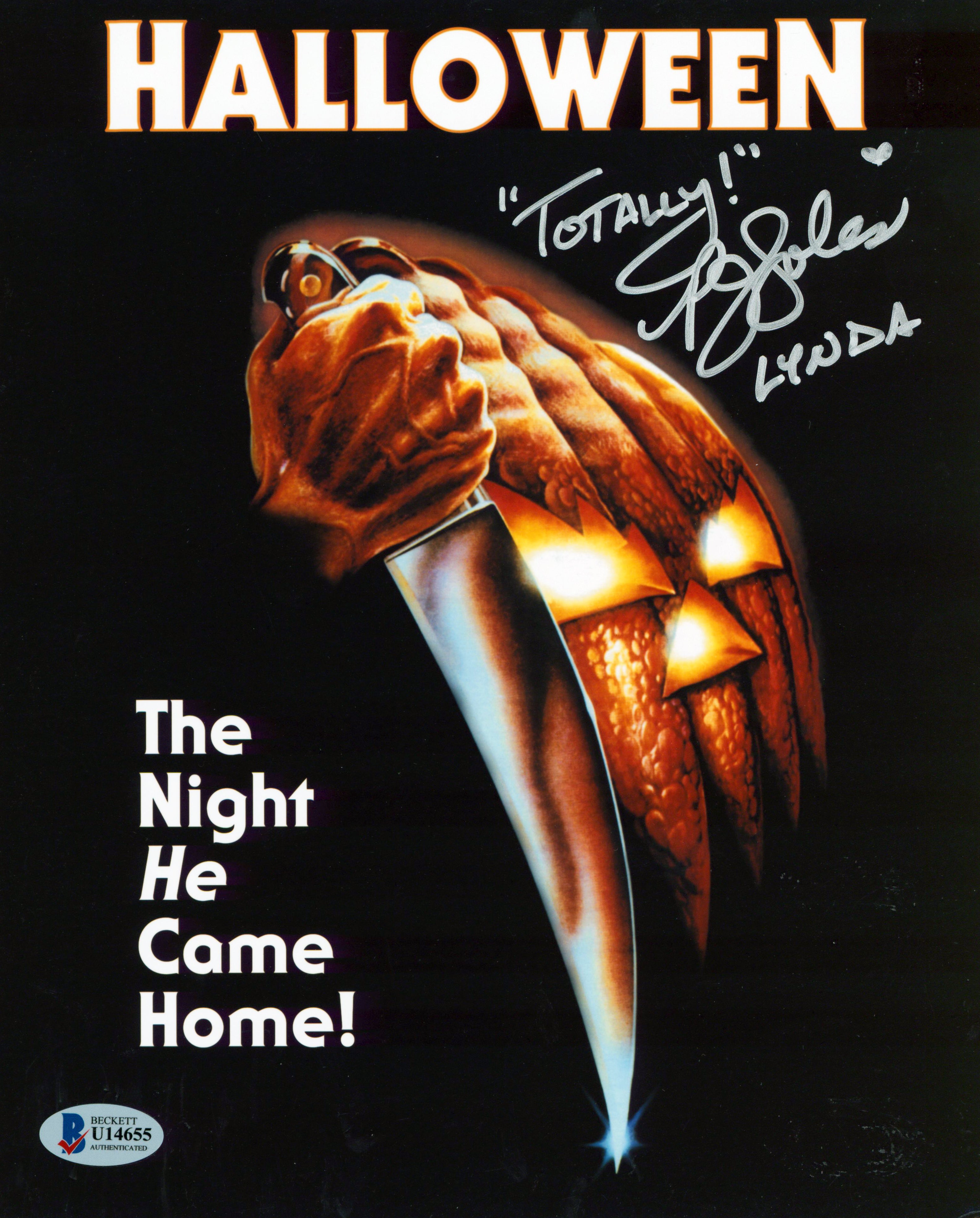 P.J. Soles Halloween "Totally! Lynda" Authentic Signed 8x10 Vertical Photo BAS 2
