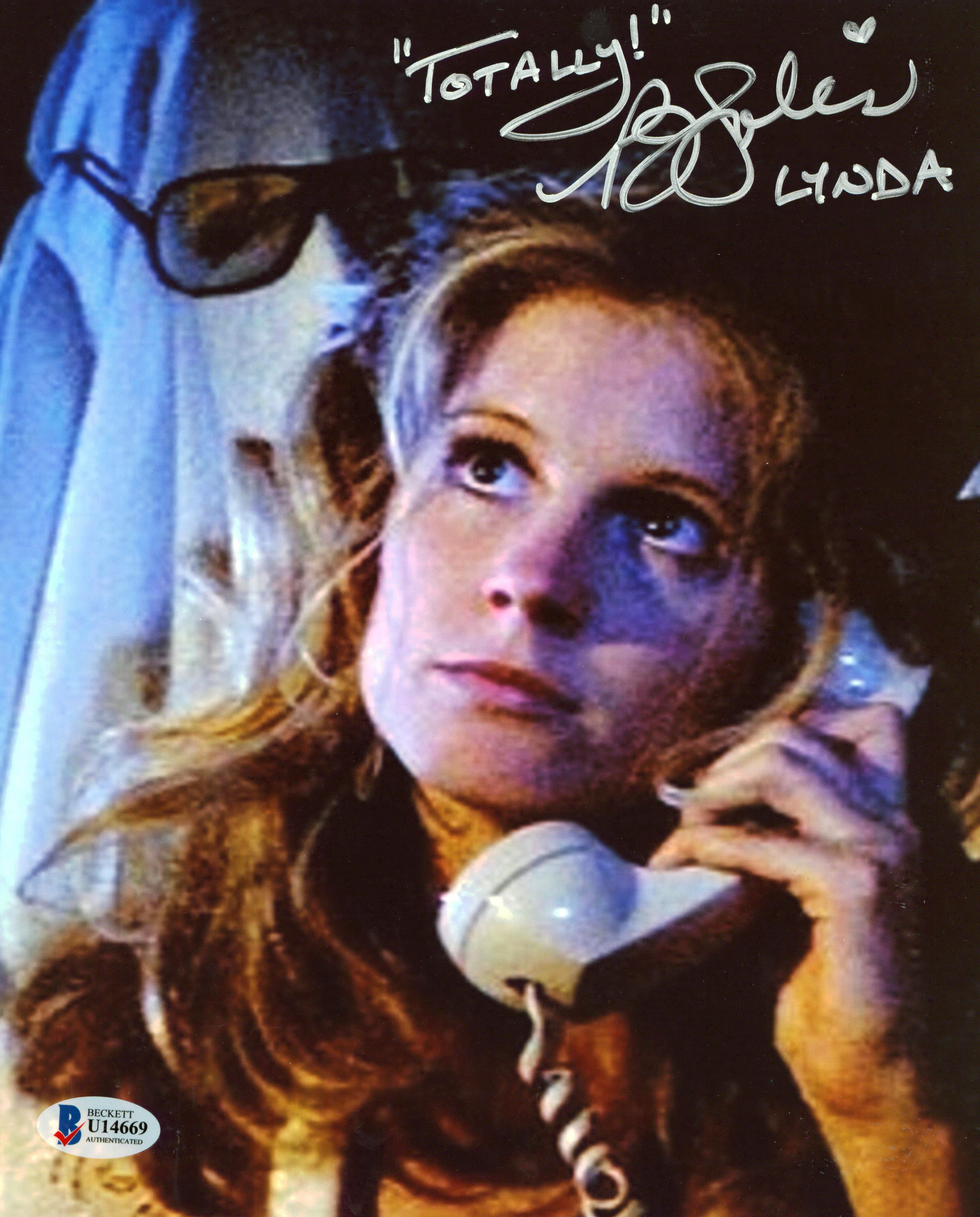 P.J. Soles Halloween "Totally! Lynda" Authentic Signed 8x10 Vertical Photo BAS 3