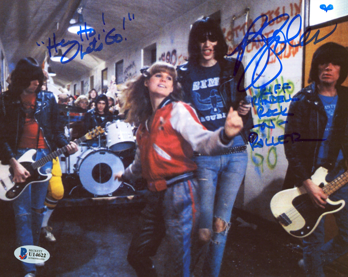 P.J. Soles Rock 'n' Roll High School "Hey Ho!" Signed 8x10 Photo BAS #U14622