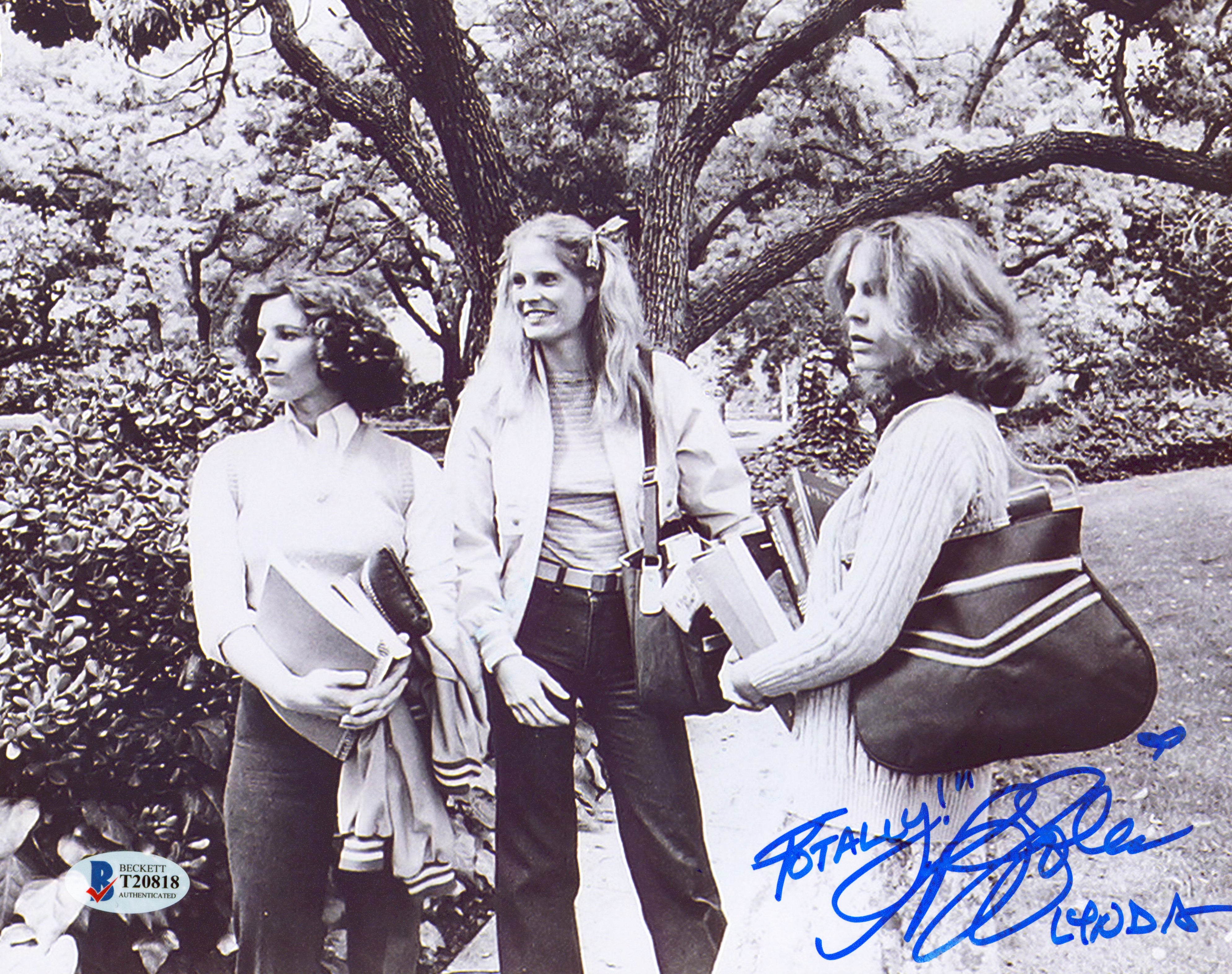 P.J. Soles Halloween "Totally! Lynda" Signed 8x10 Horizontal Photo BAS 4