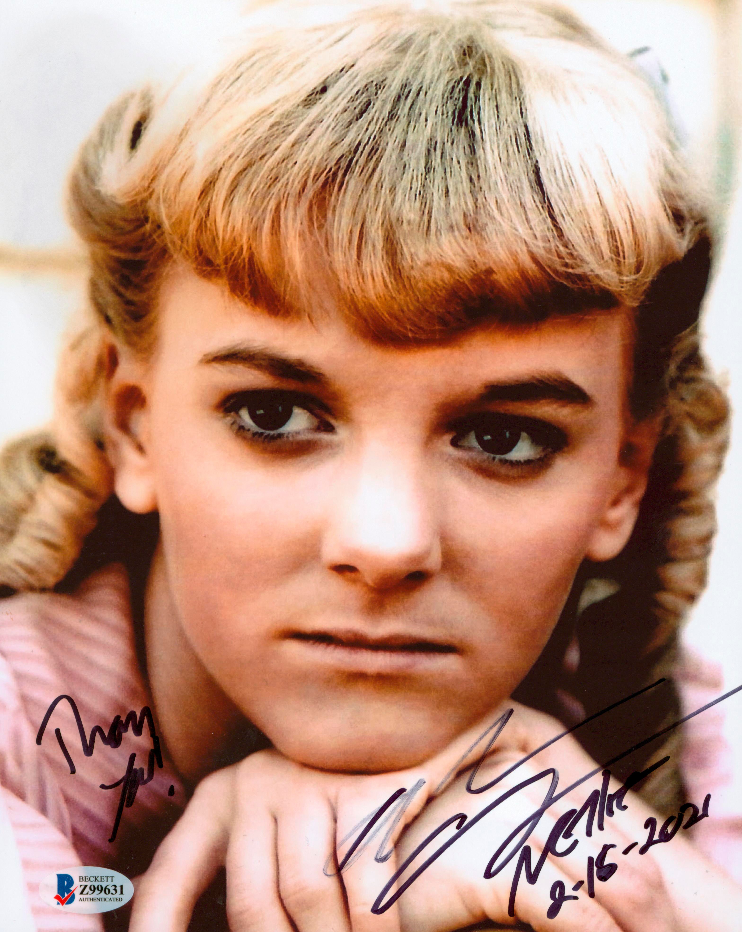 Alison Arngrim Little House on the Prairie "Thank You!" Signed 8x10 Photo BAS 2