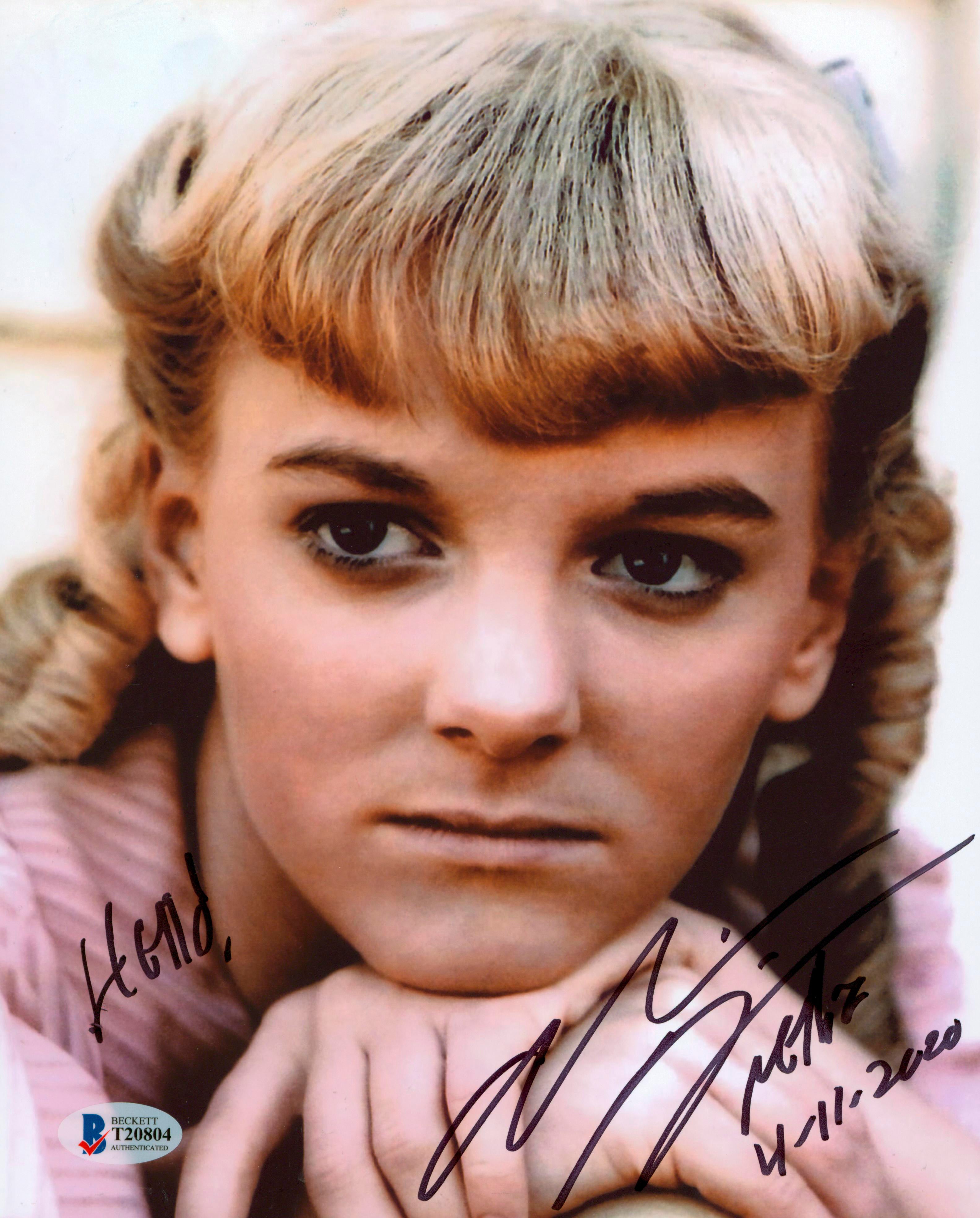 Alison Arngrim Little House on the Prairie "Hello!" Signed 8x10 Photo BAS 1