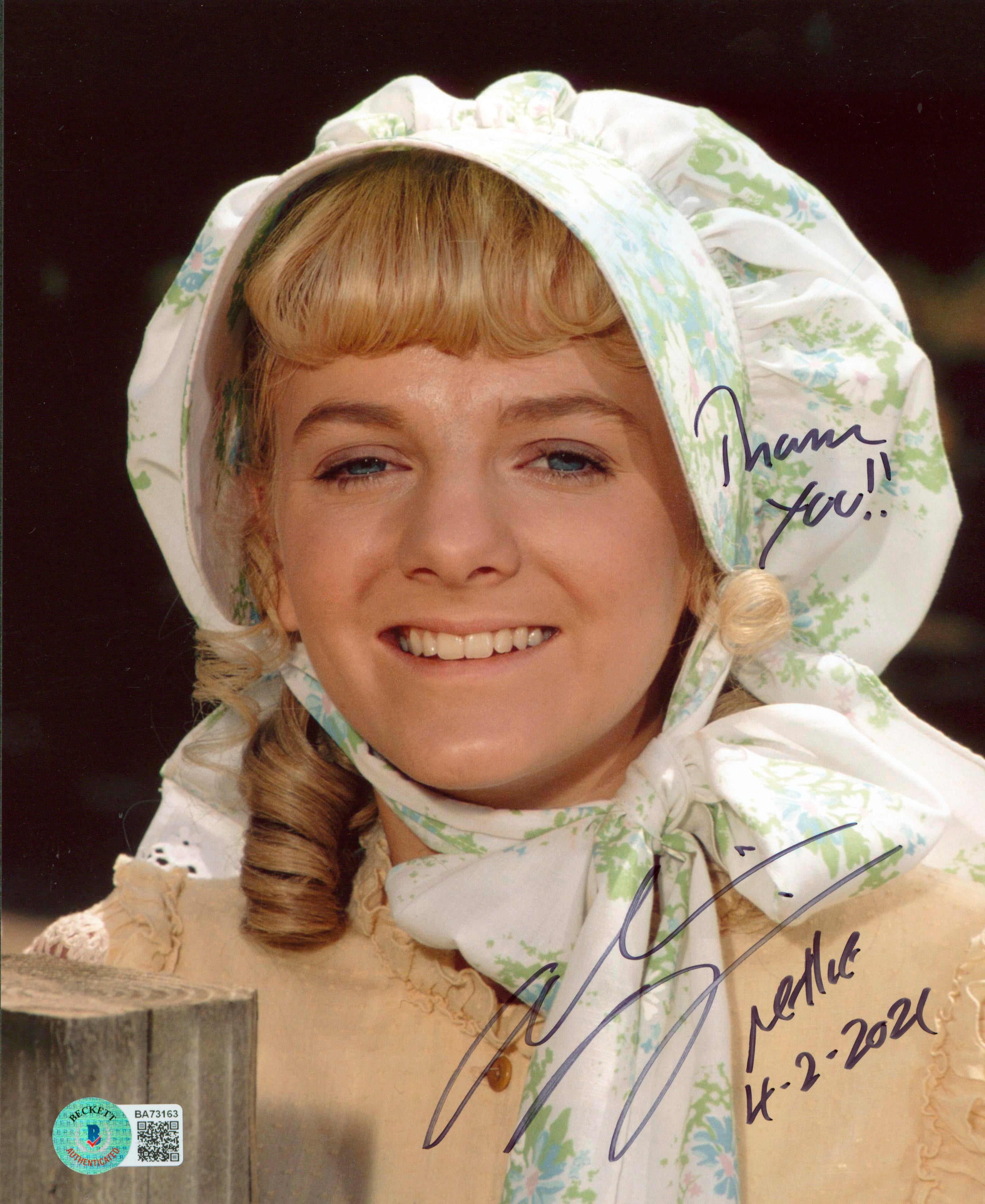 Alison Arngrim Little House on the Prairie "Thank You!" Signed 8x10 Photo BAS 4