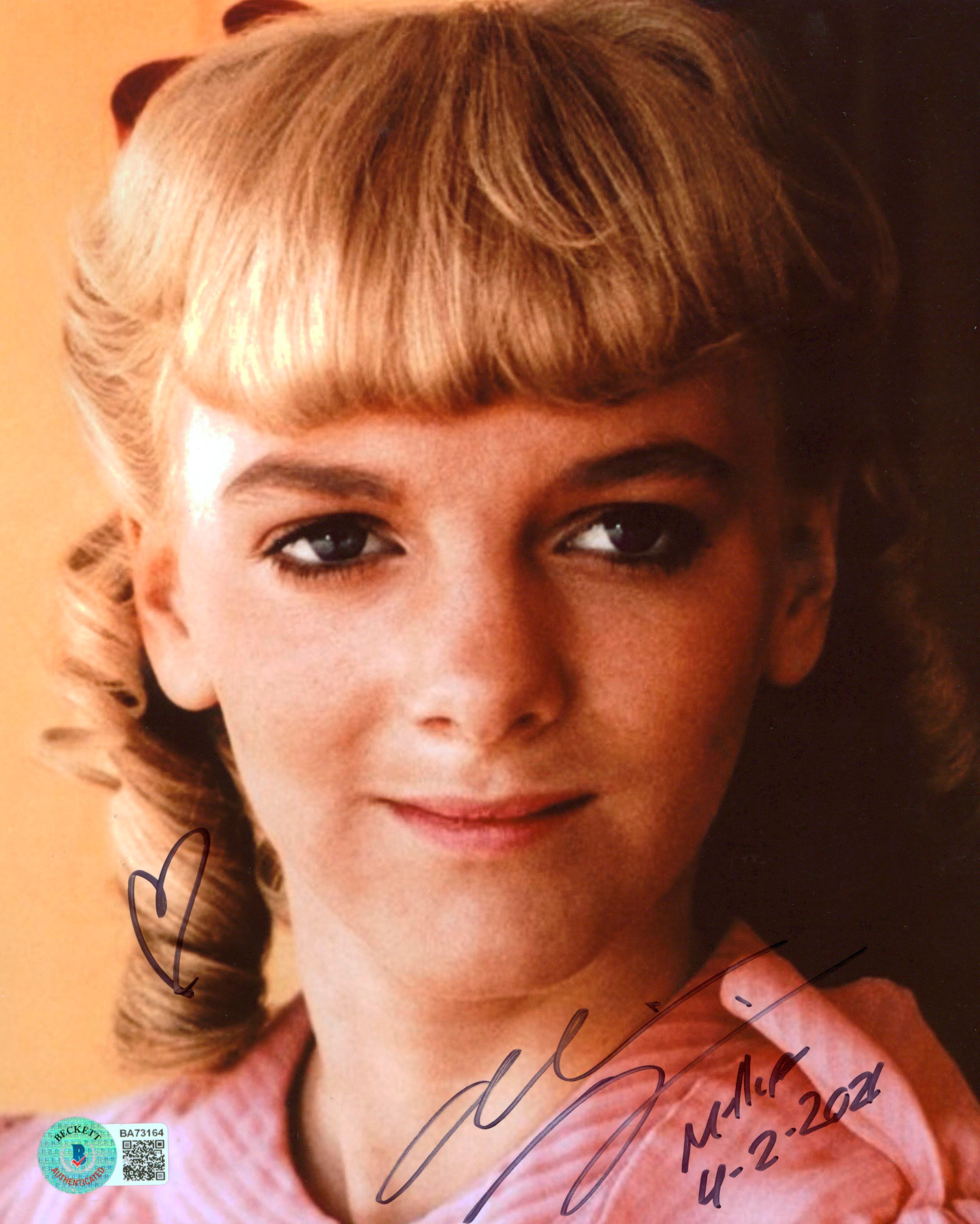 Alison Arngrim Little House on the Prairie "Nellie" Signed 8x10 Photo BAS 7