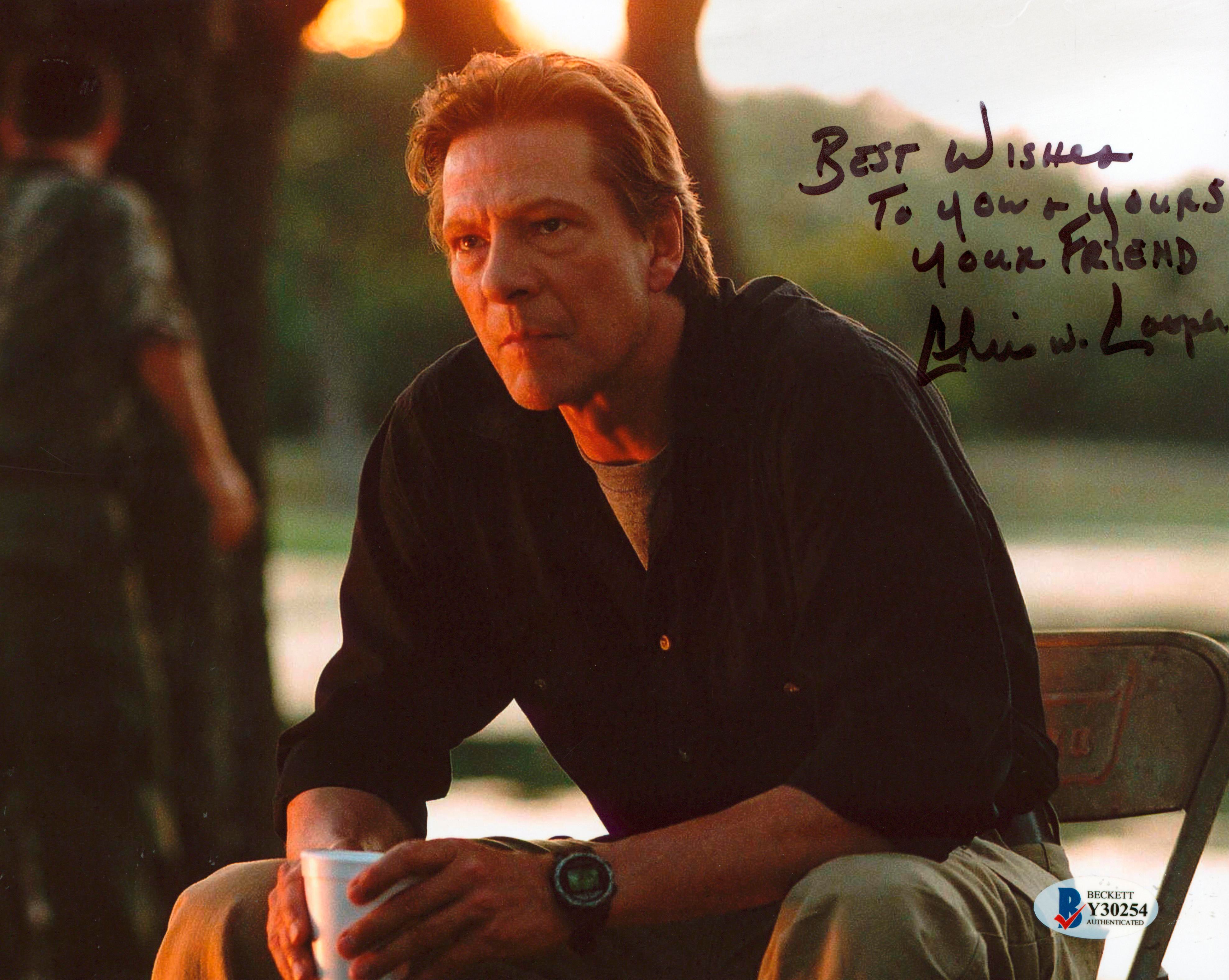 Chris Cooper Syriana "Best wishes "Signed 8x10 Photo Autographed BAS #Y30254