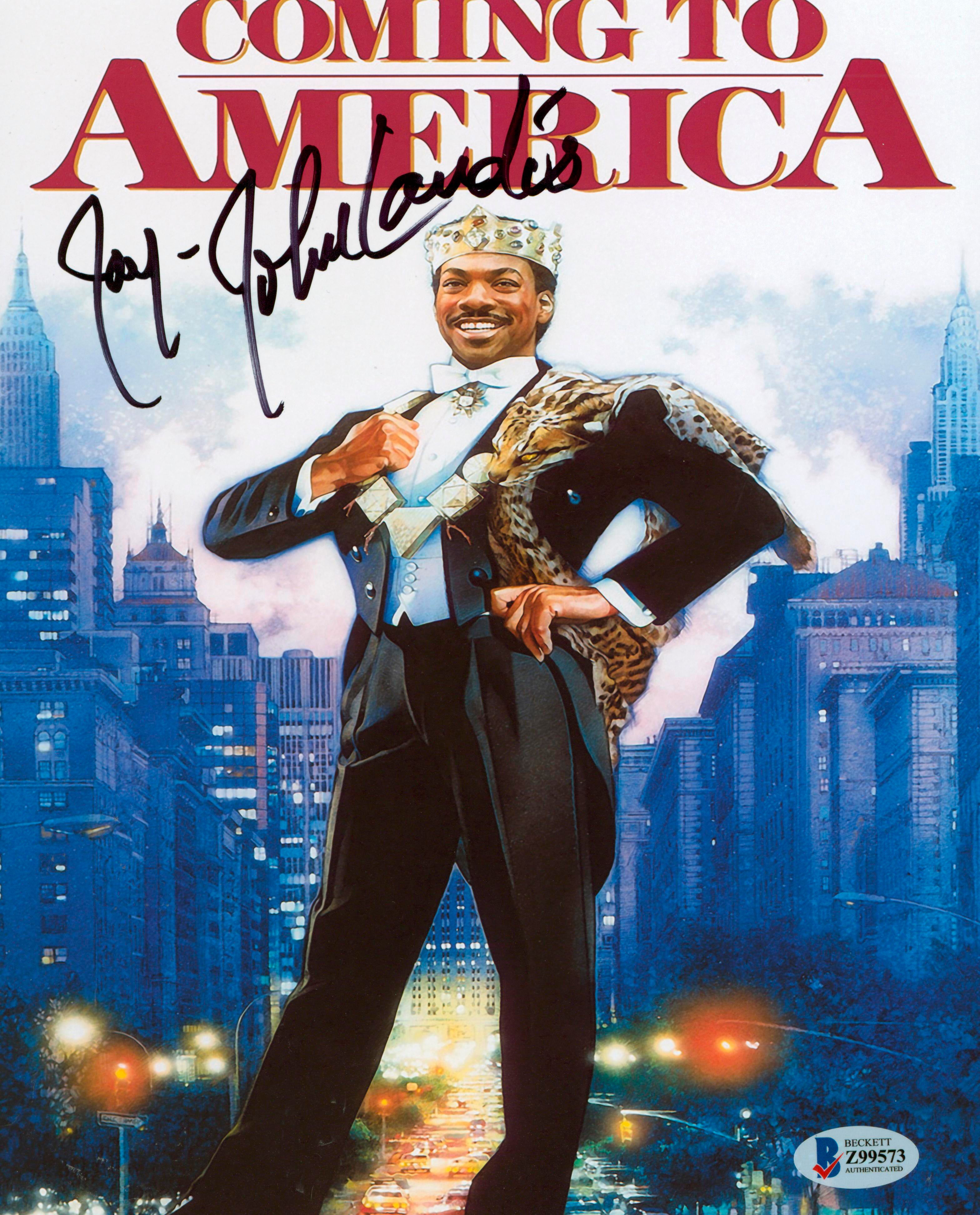 John Landis Coming to America Authentic Signed 8x10 Photo BAS #Z99573