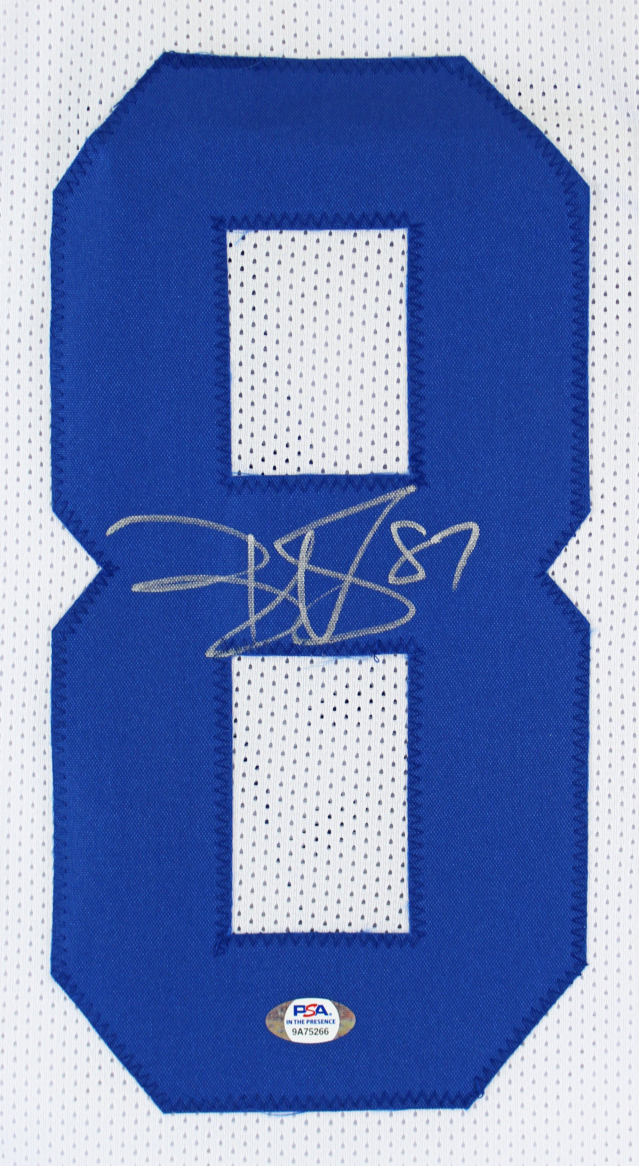 Reggie Wayne Authentic Signed White Pro Style Jersey Autographed PSA/DNA Itp