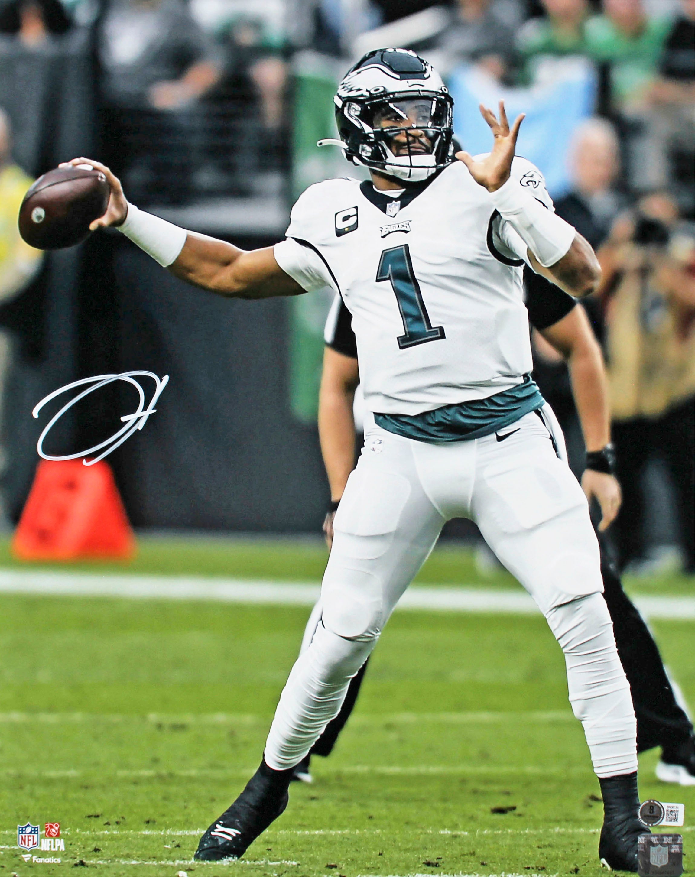 Eagles Jalen Hurts Authentic Signed 16x20 Photo Autographed BAS #BN06154