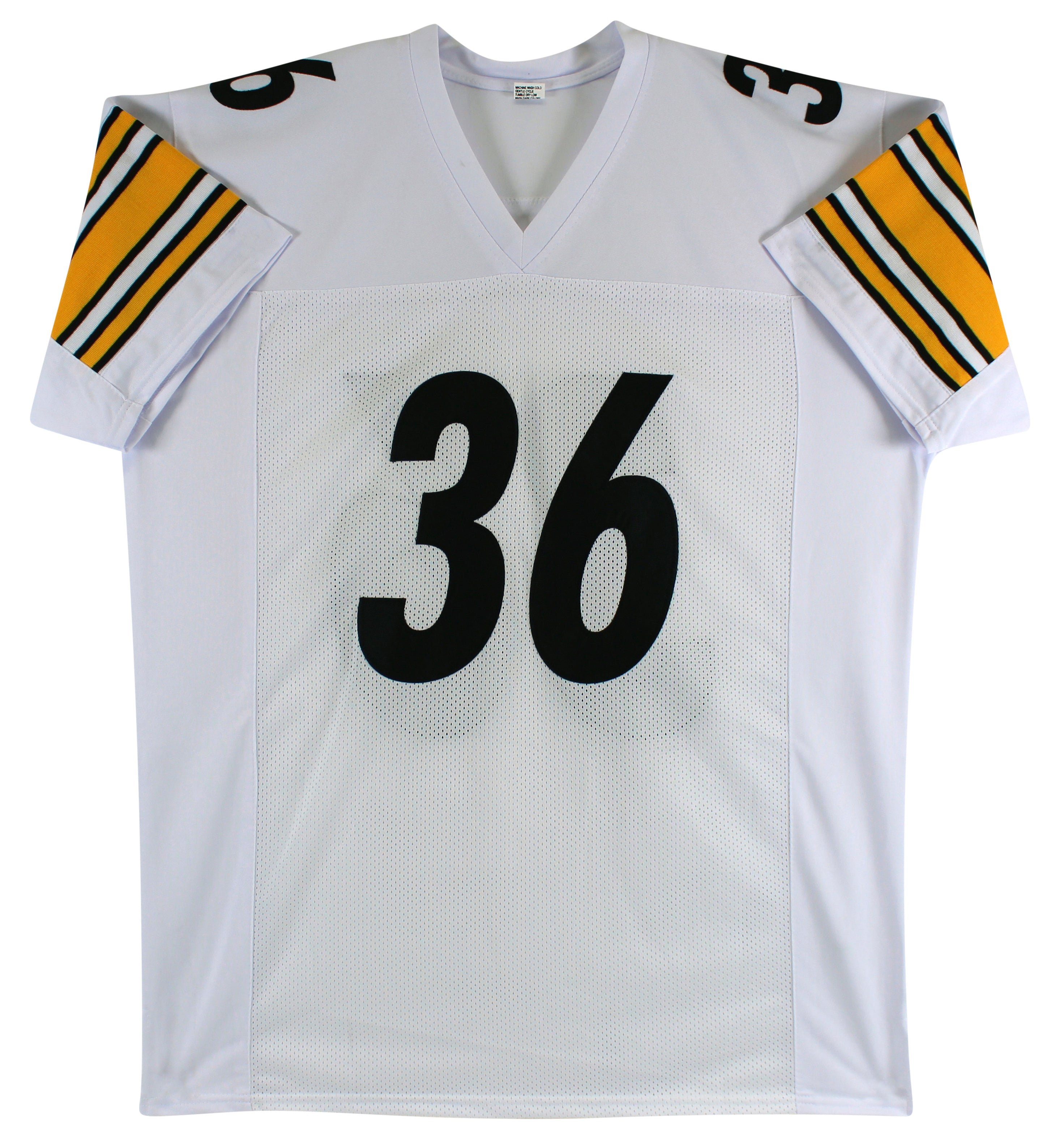 Jerome Bettis Authentic Signed White Pro Style Jersey Autographed BAS Witnessed HOLIDAY DOORBUSTER