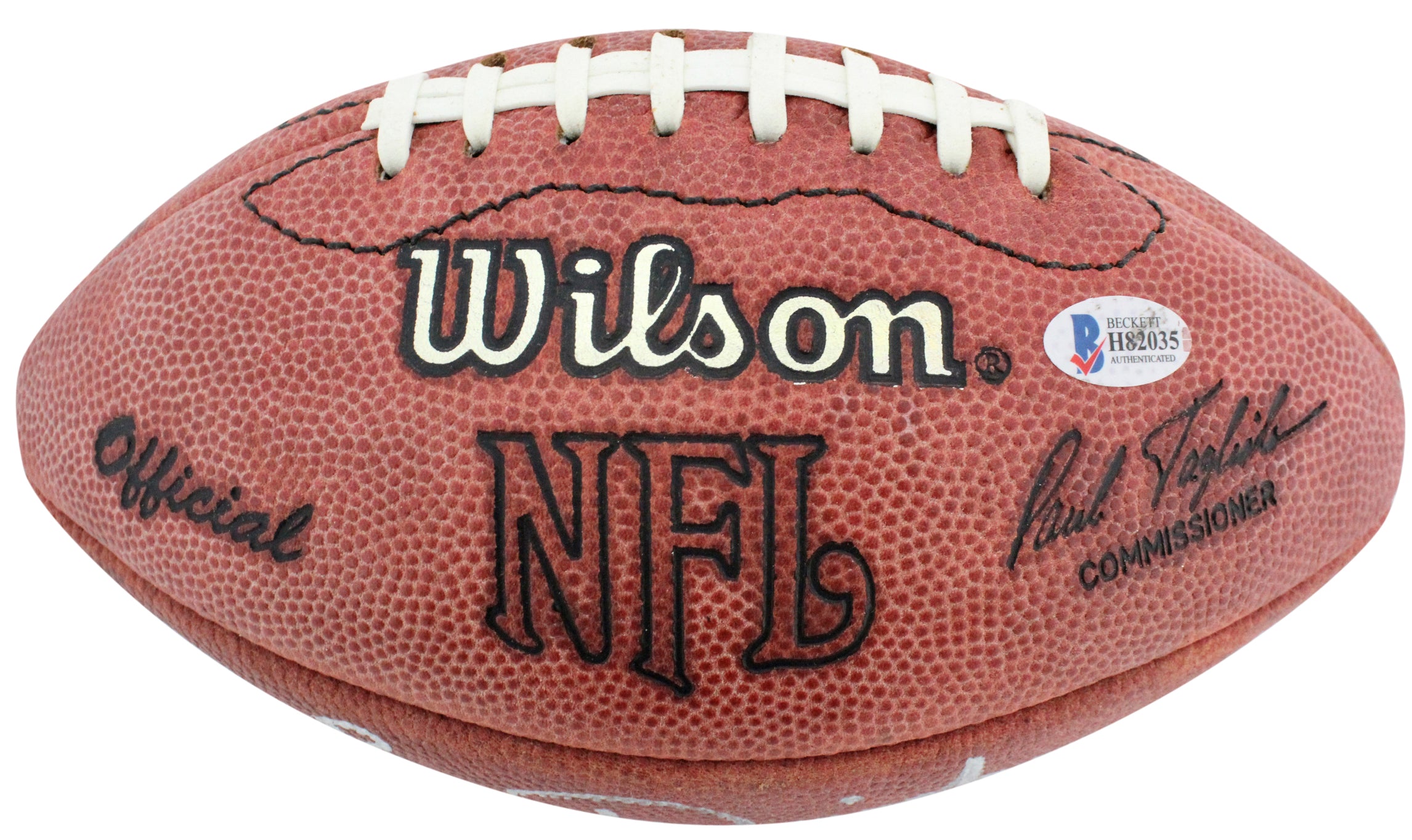 Raiders Ben Davidson Authentic Signed Youth Official Nfl Football BAS