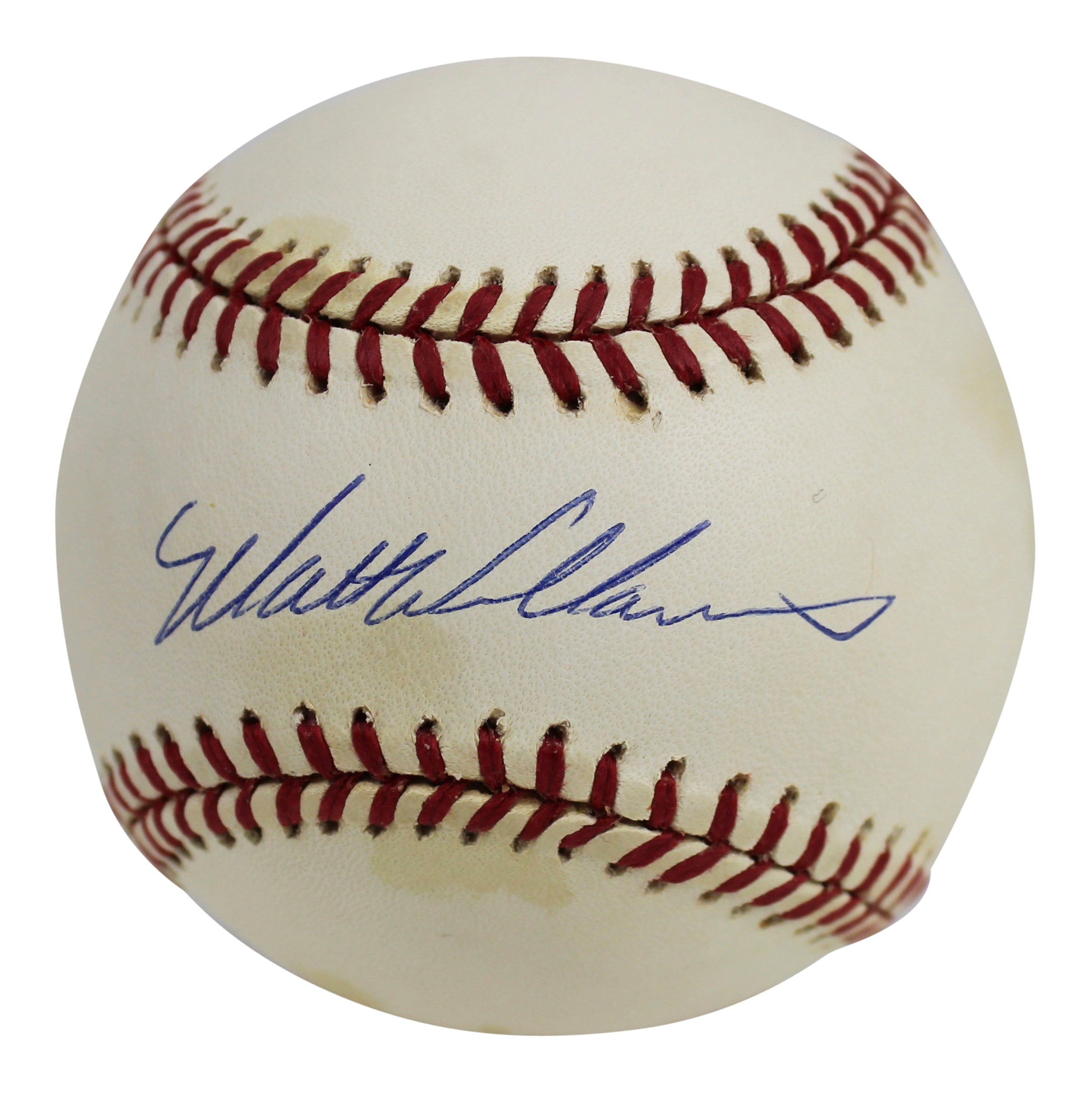 Giants Matt Williams Authentic Signed Coleman Onl Baseball BAS #H91162