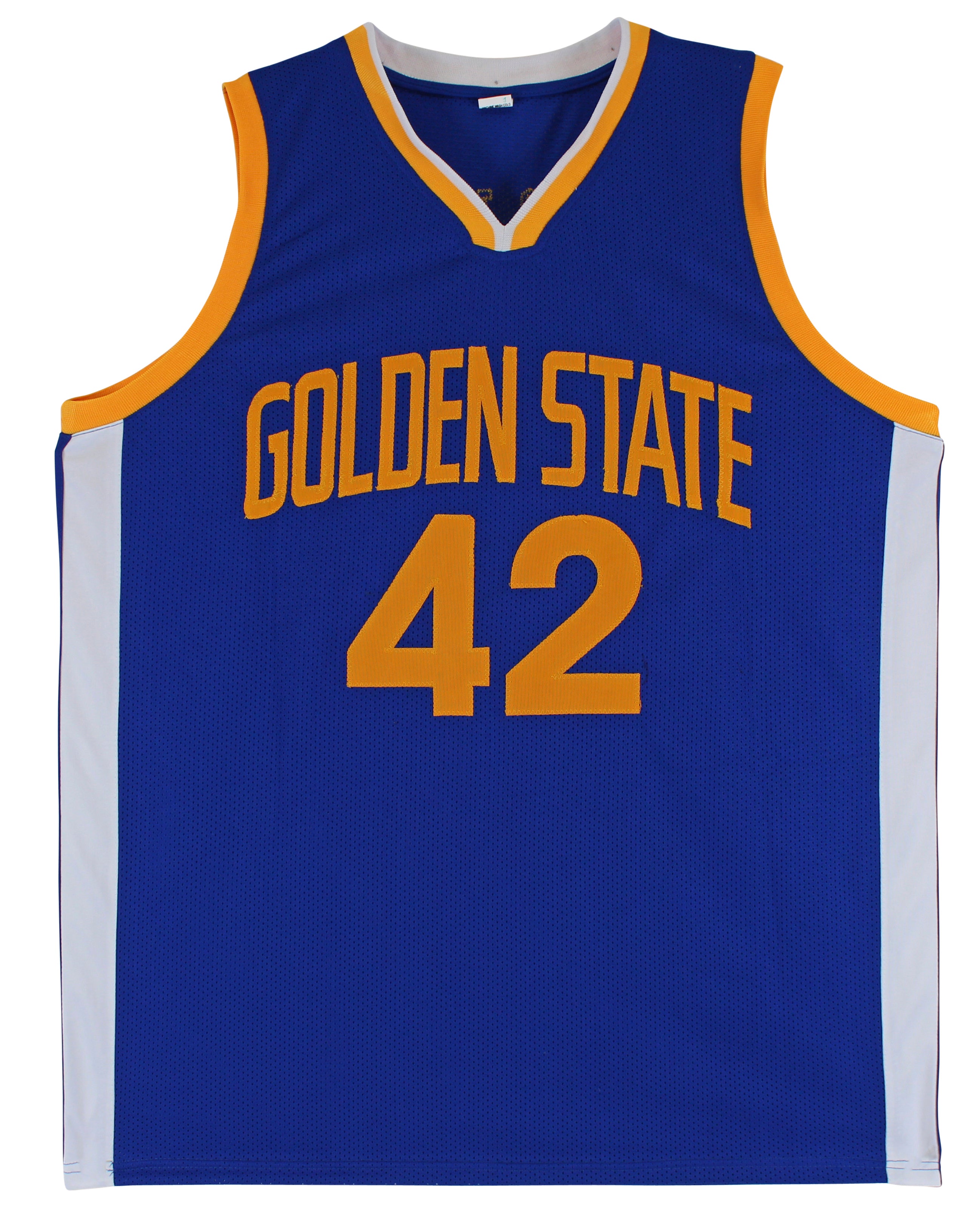 Nate Thurmond Authentic Signed Blue Pro Style Jersey Autographed PSA/DNA Itp