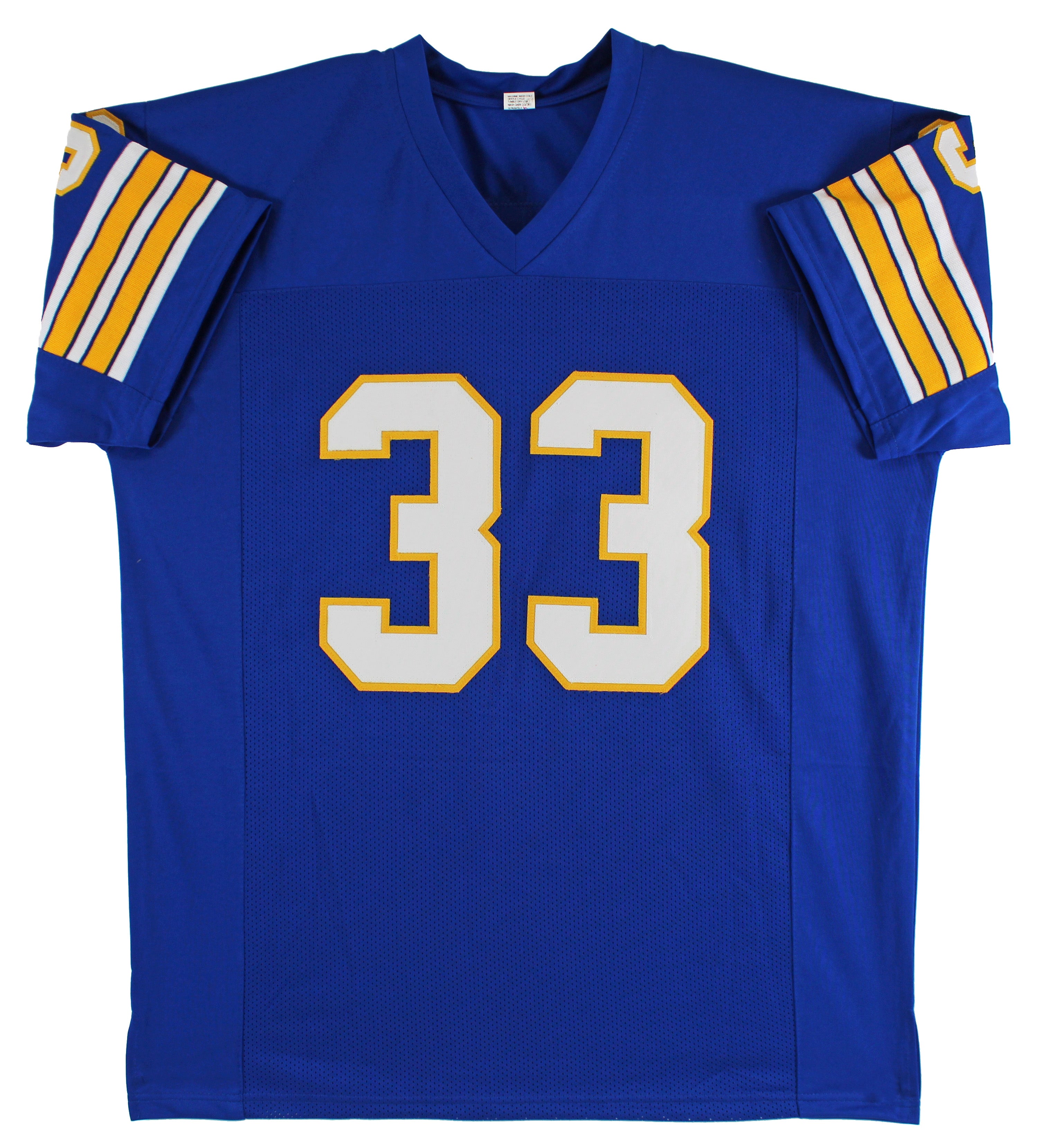 Pittsburgh Tony Dorsett Authentic Signed Blue Pro Style Jersey BAS Witnessed