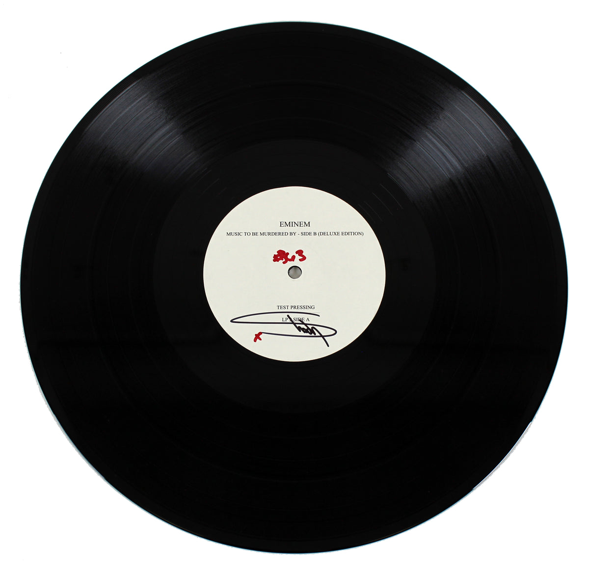 Eminem Signed Test Pressing Music To Me Murdered By #363 Vinyl Album BAS AA03513