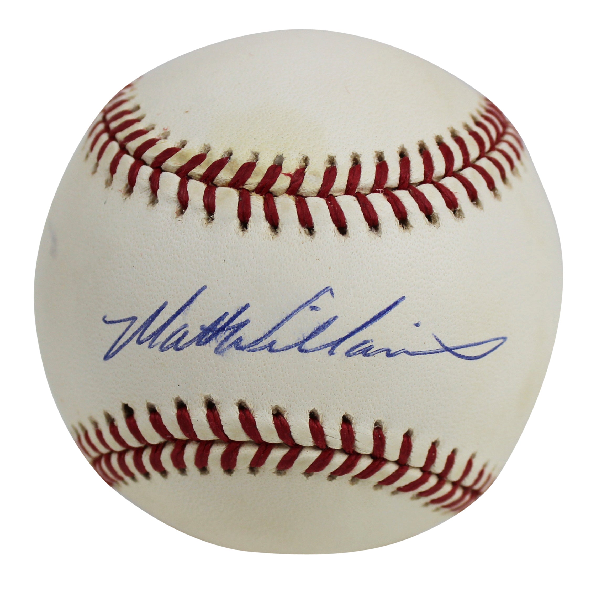 Giants Matt Williams Authentic Signed Coleman Onl Baseball BAS #H91221