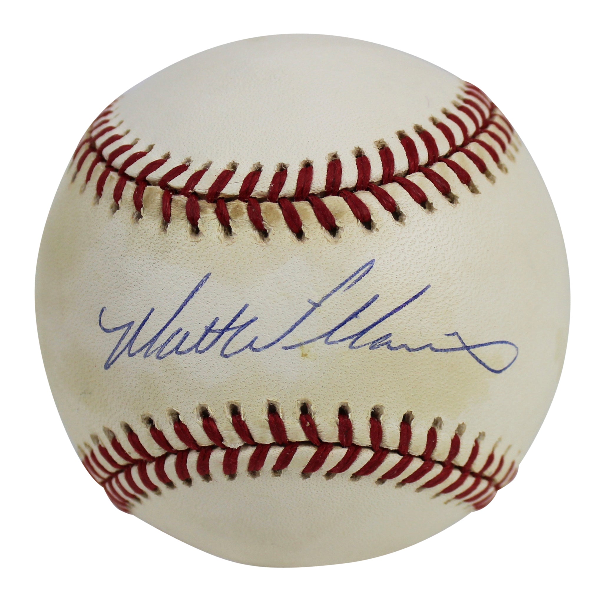 Giants Matt Williams Authentic Signed Coleman Onl Baseball BAS #H91208