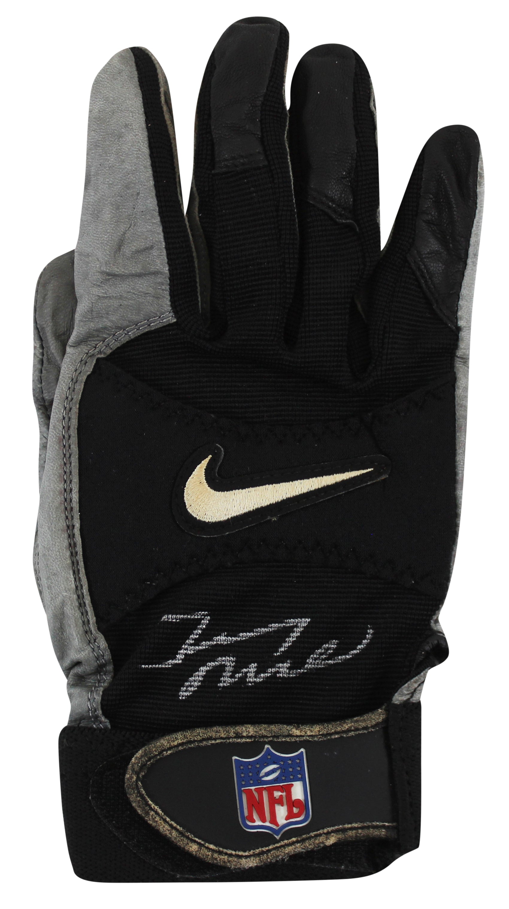 Raiders Jerry Rice "T.D. 191, 192, 193" Signed Game Used Nike Gloves Fanatics
