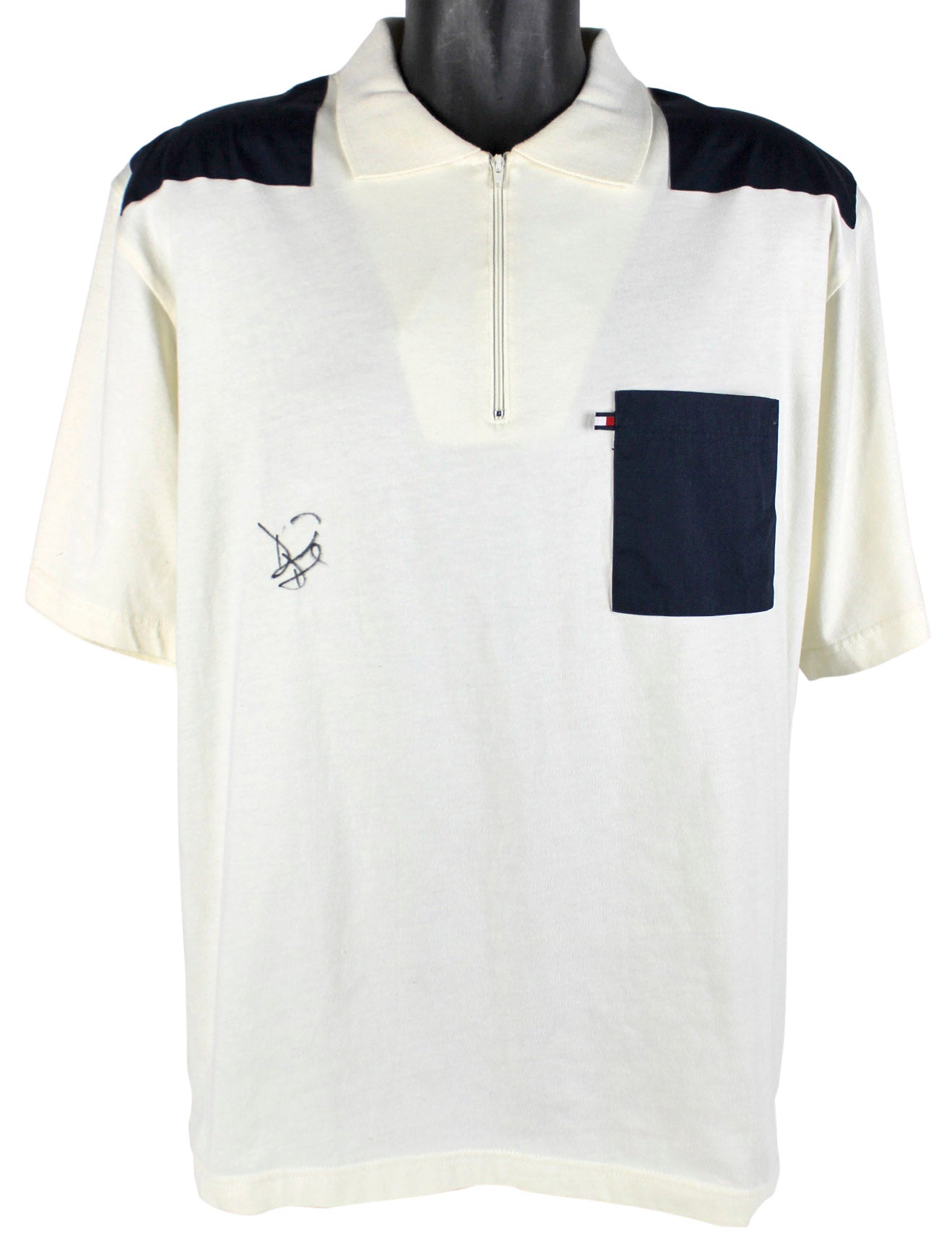 David Duval Authentic Signed Tommy Hilfiger Polo Autographed BAS #D43259