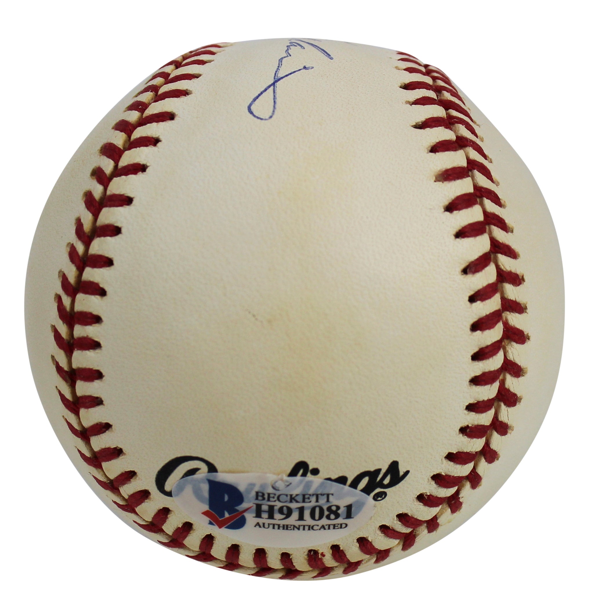 Giants Matt Williams Authentic Signed Coleman Onl Baseball BAS #H91081