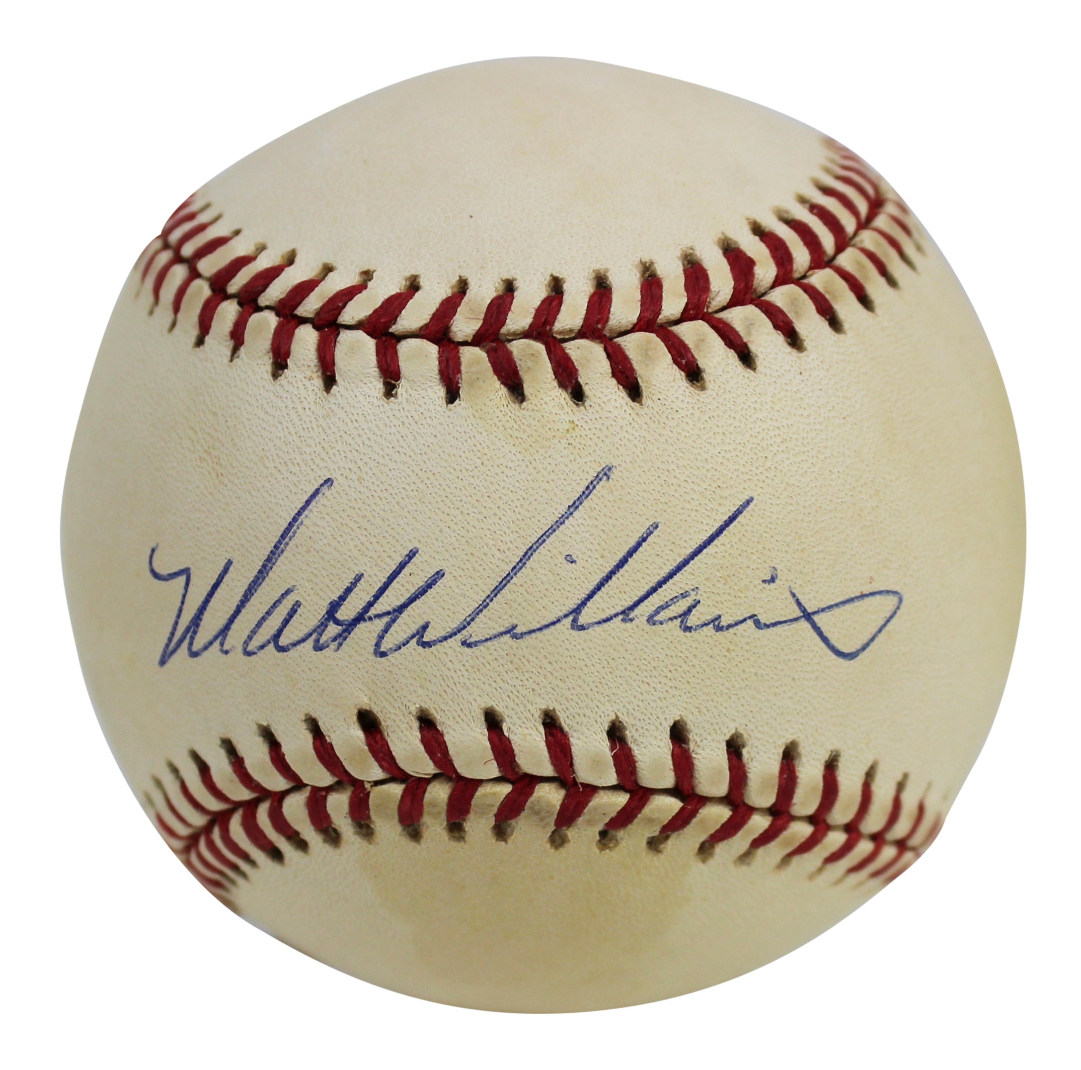 Giants Matt Williams Authentic Signed Coleman Onl Baseball  BAS #H91241