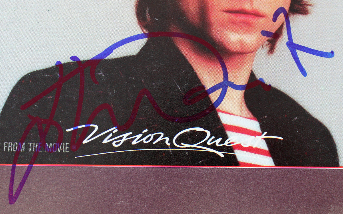 John Waite Authentic Signed Change 45 RPM Album Cover Autographed BAS #BF88835