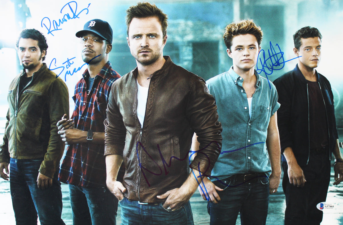 Need 4 Speed (4) Paul, Mescudi, Rodriguez & Gilbertson Signed 12x18 Photo BAS