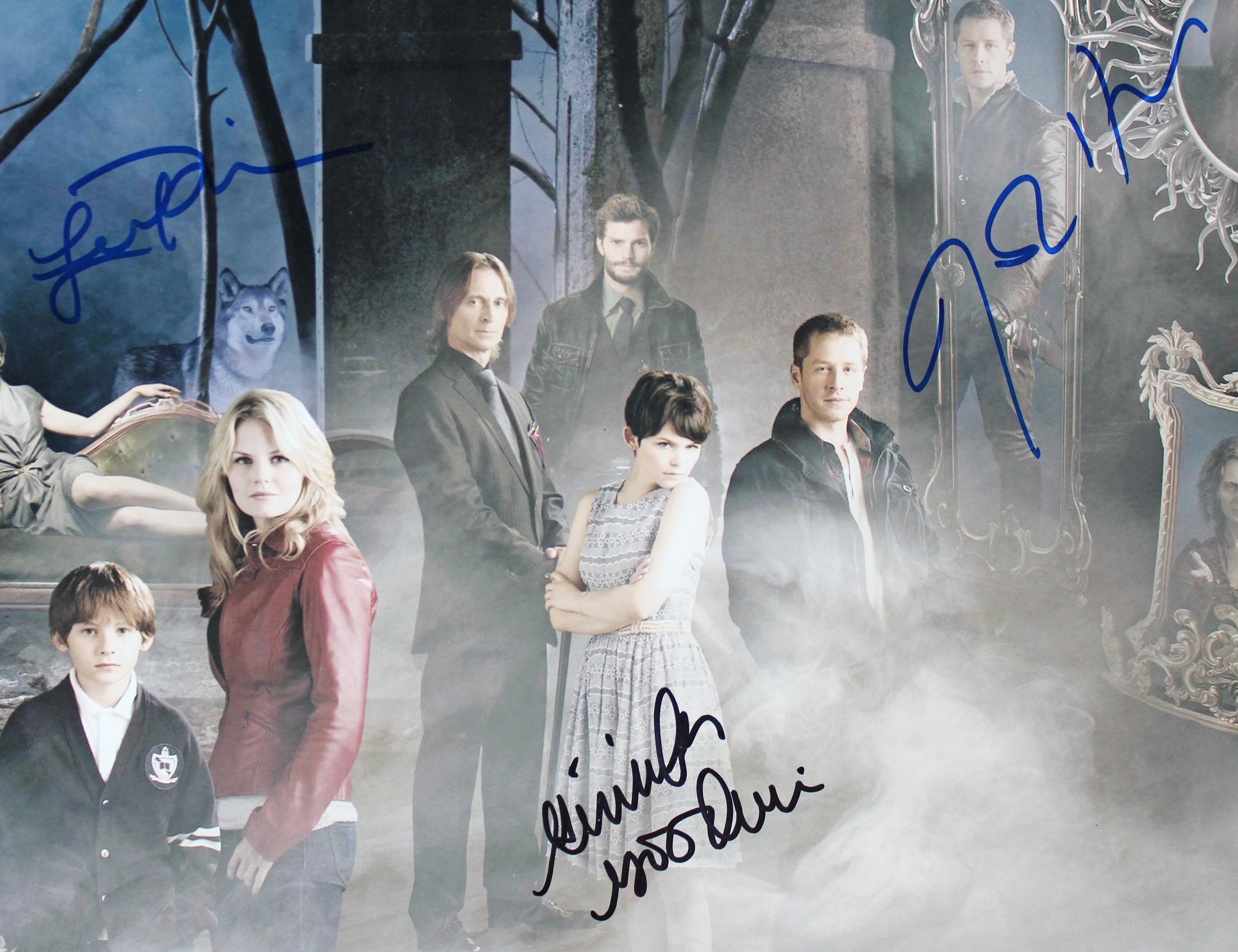 Once Upon a Time (3) Goodwin, Parrilla & Dallas Signed 12x18 Photo BAS #A57886